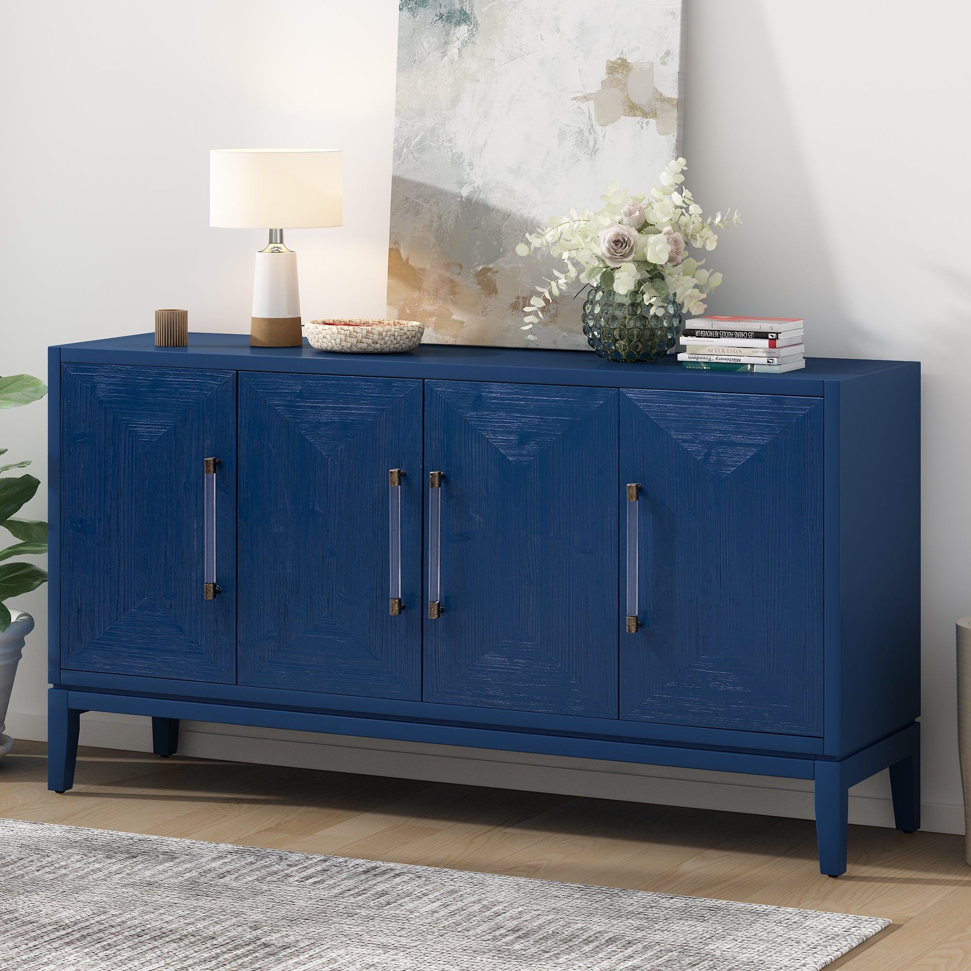 Versatile Four-Door Sideboard