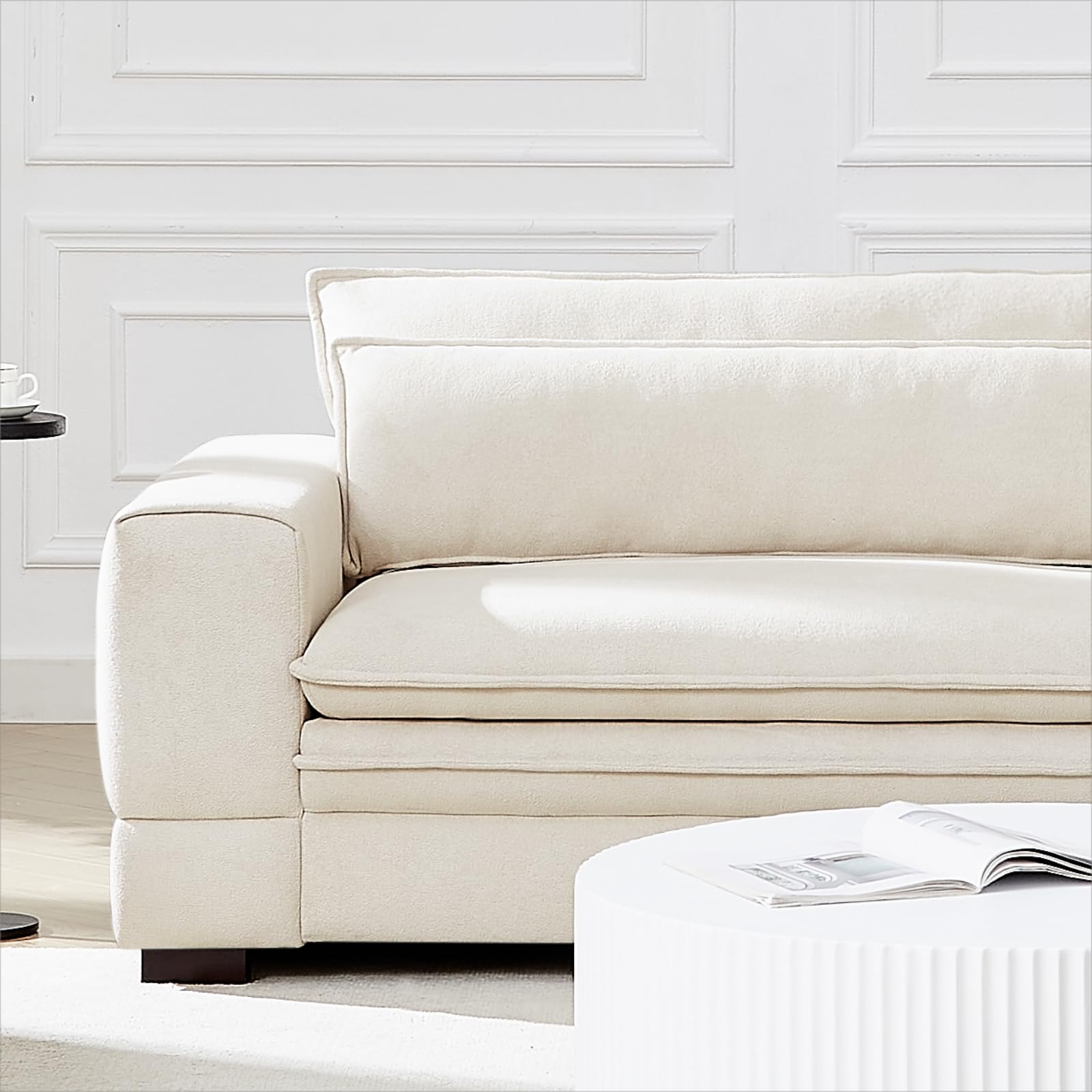 Mid Century Modern Sofa(Beige)