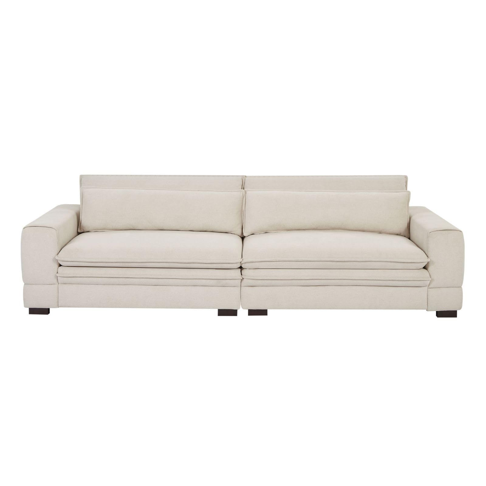 Mid Century Modern Sofa(Beige)