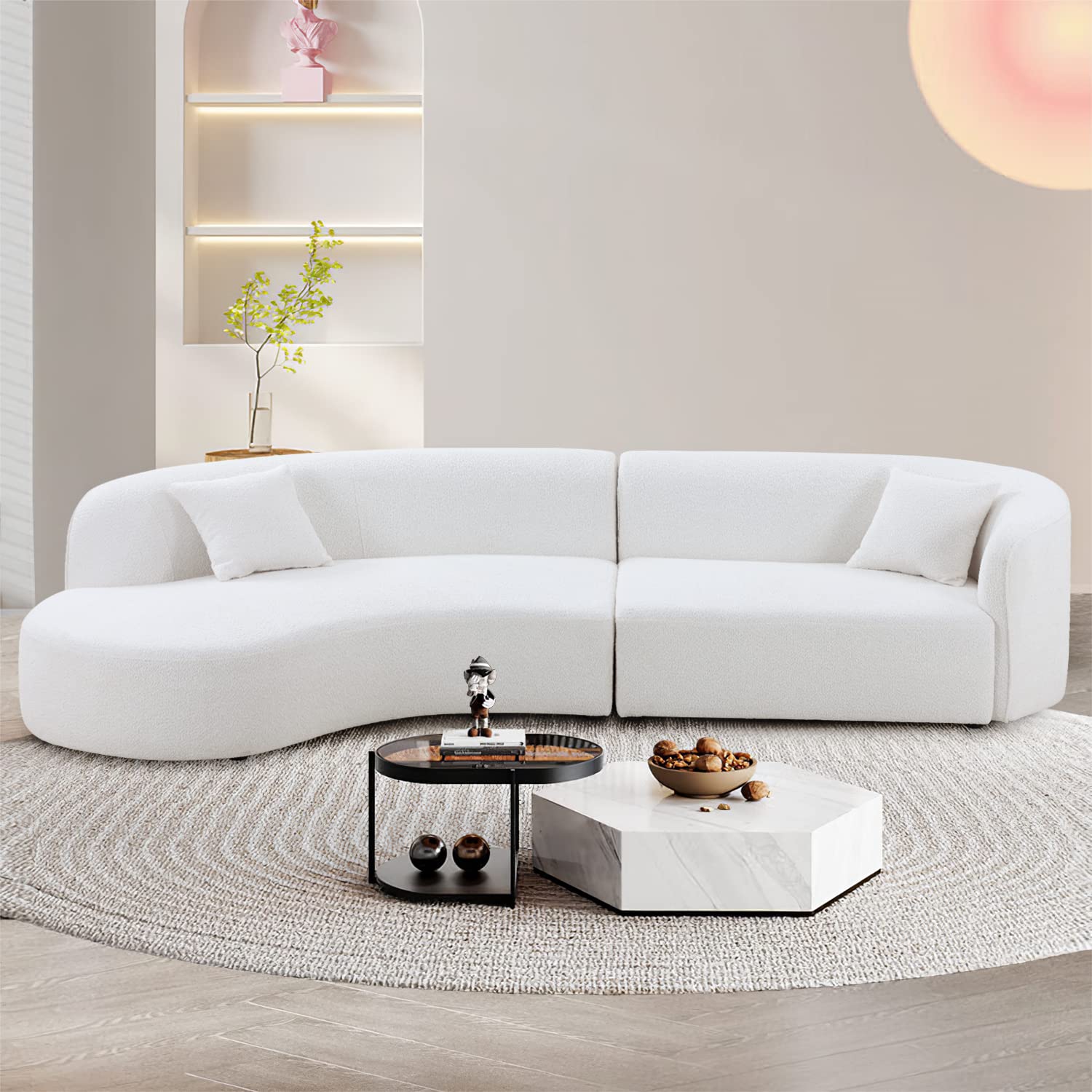 Modern Curved Sofa(left)