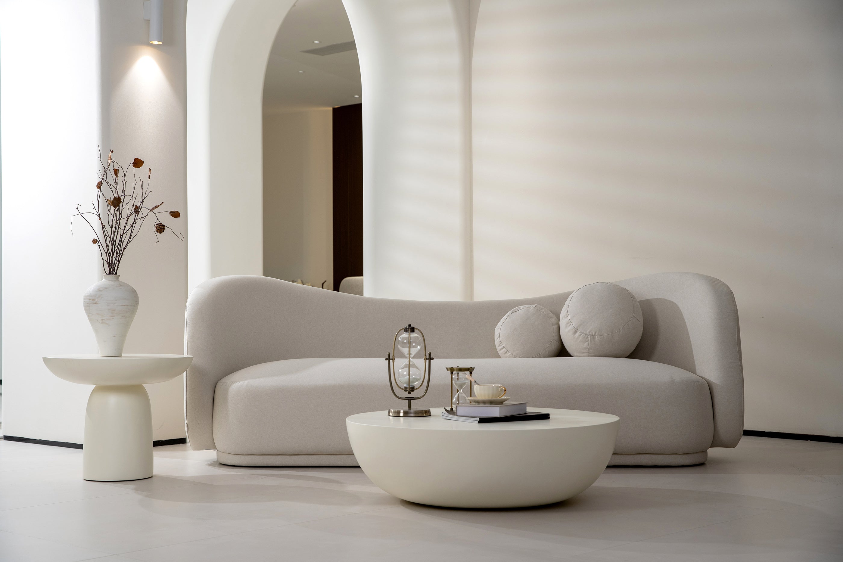 Comfortable Seating: Kiln - Dried Hardwood and Soft Cushion Sofa