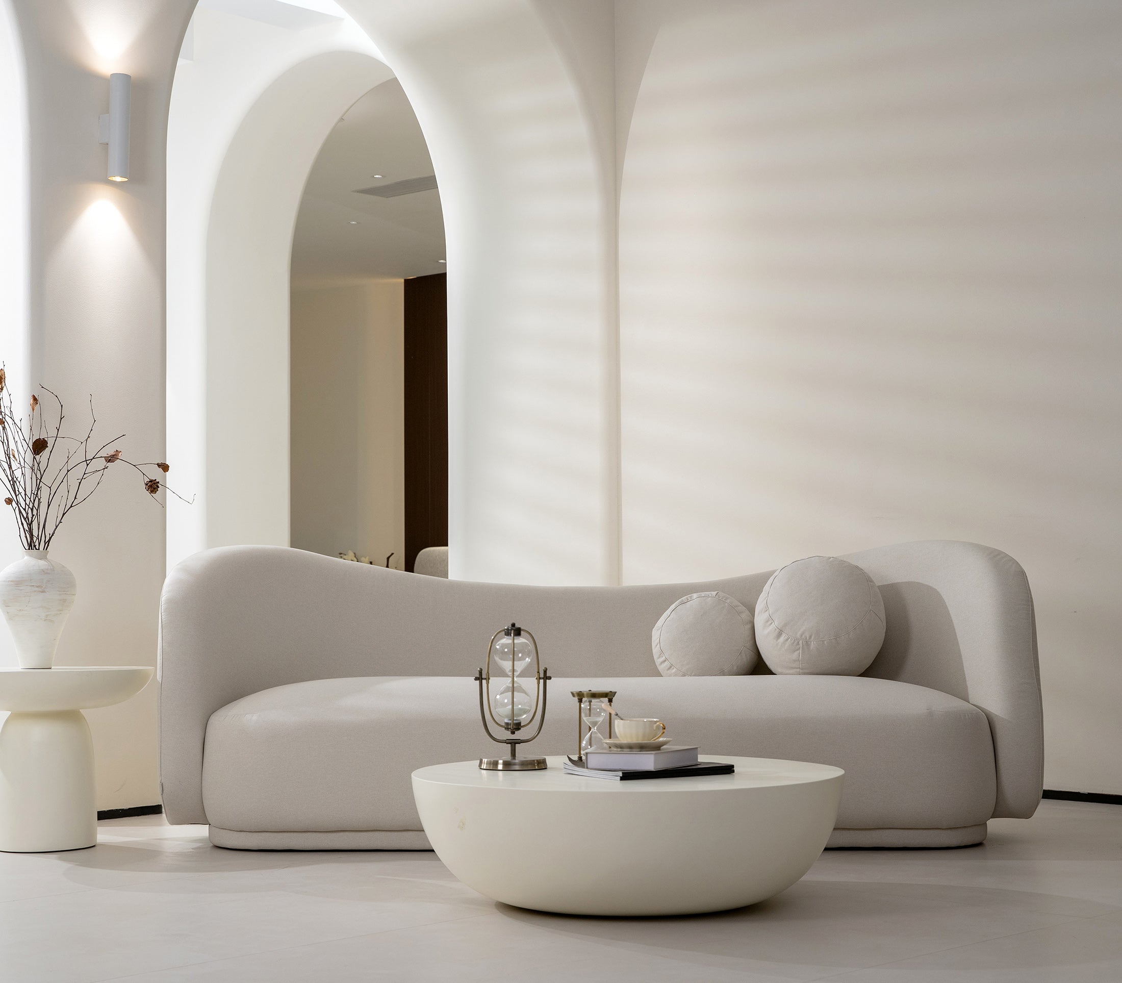 Comfortable Seating: Kiln - Dried Hardwood and Soft Cushion Sofa