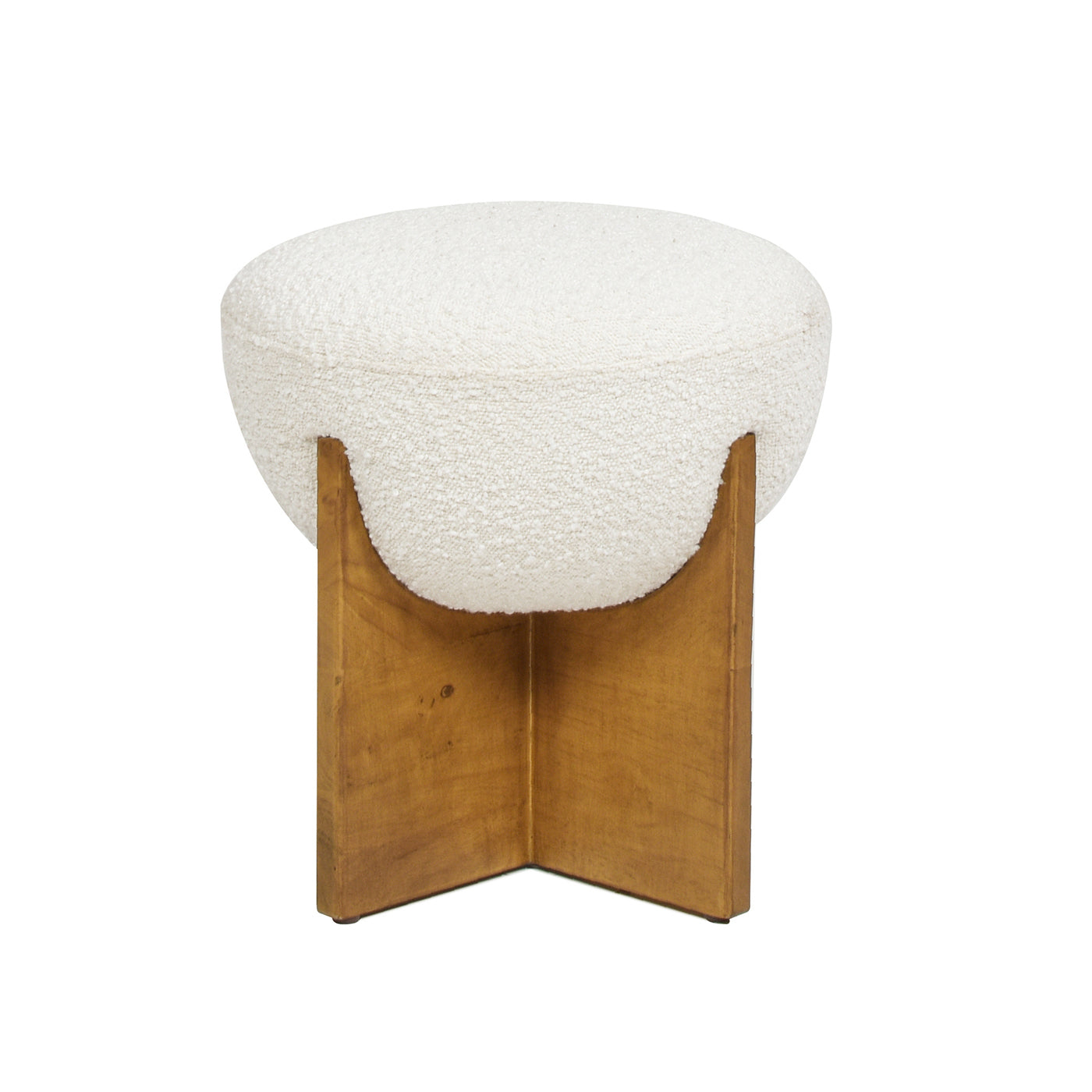 Round Upholstered Ottoman