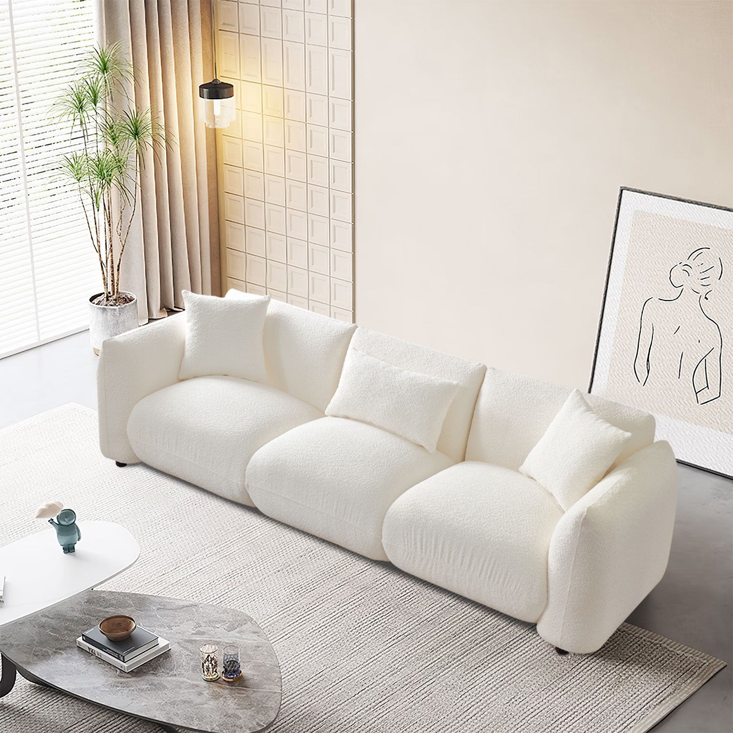 3-Seater Sofa for Livingroom