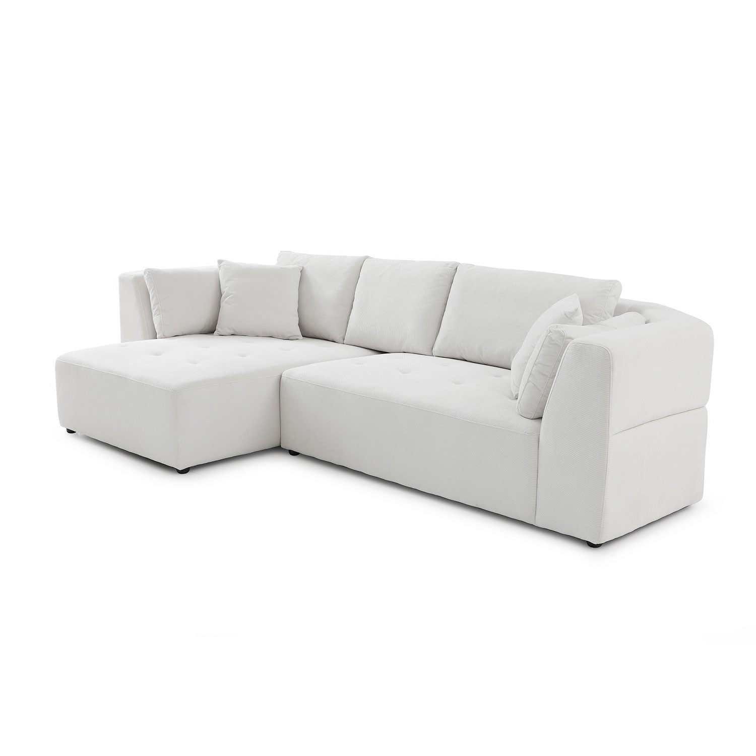 L-shape Sectional Sofa, Beige