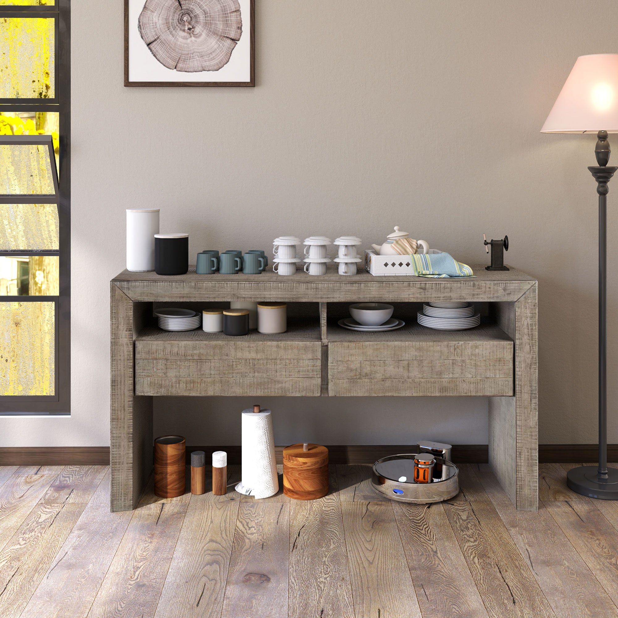 Buffet Cabinet Modern Farmhouse