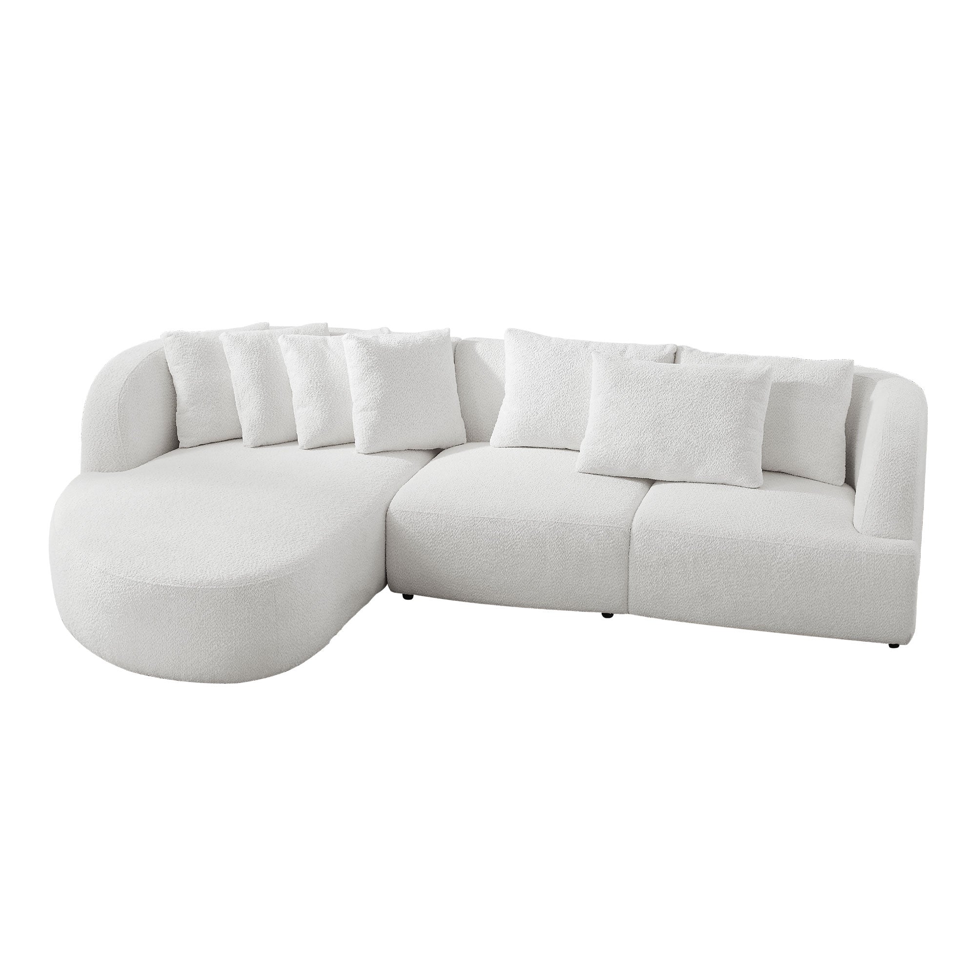 Convertible Corner Sofa with armrest and sectional Sofa