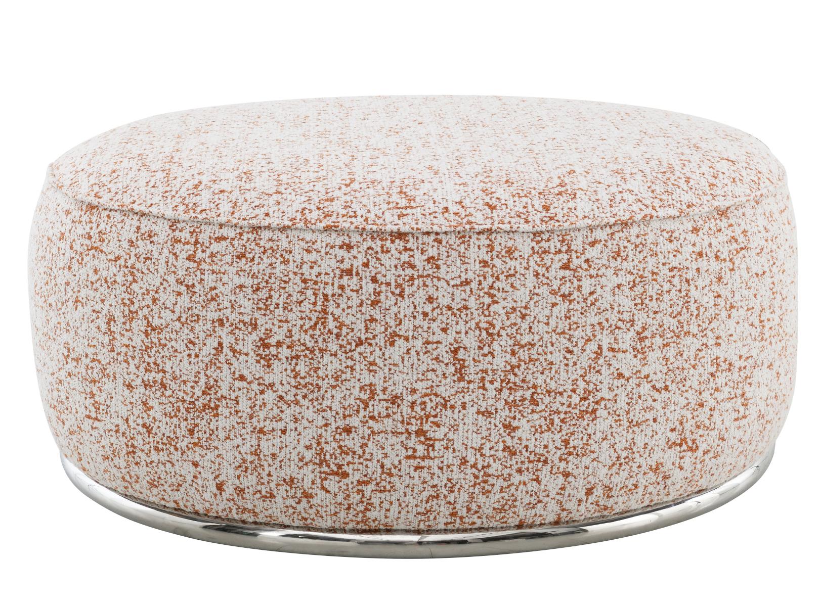 Sahara Pattern Fabric Ottoman
