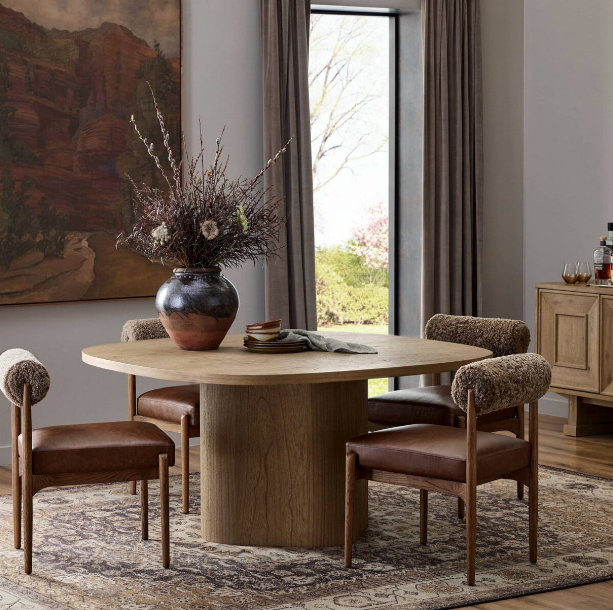 Valli Dining Table Sandy Mindi