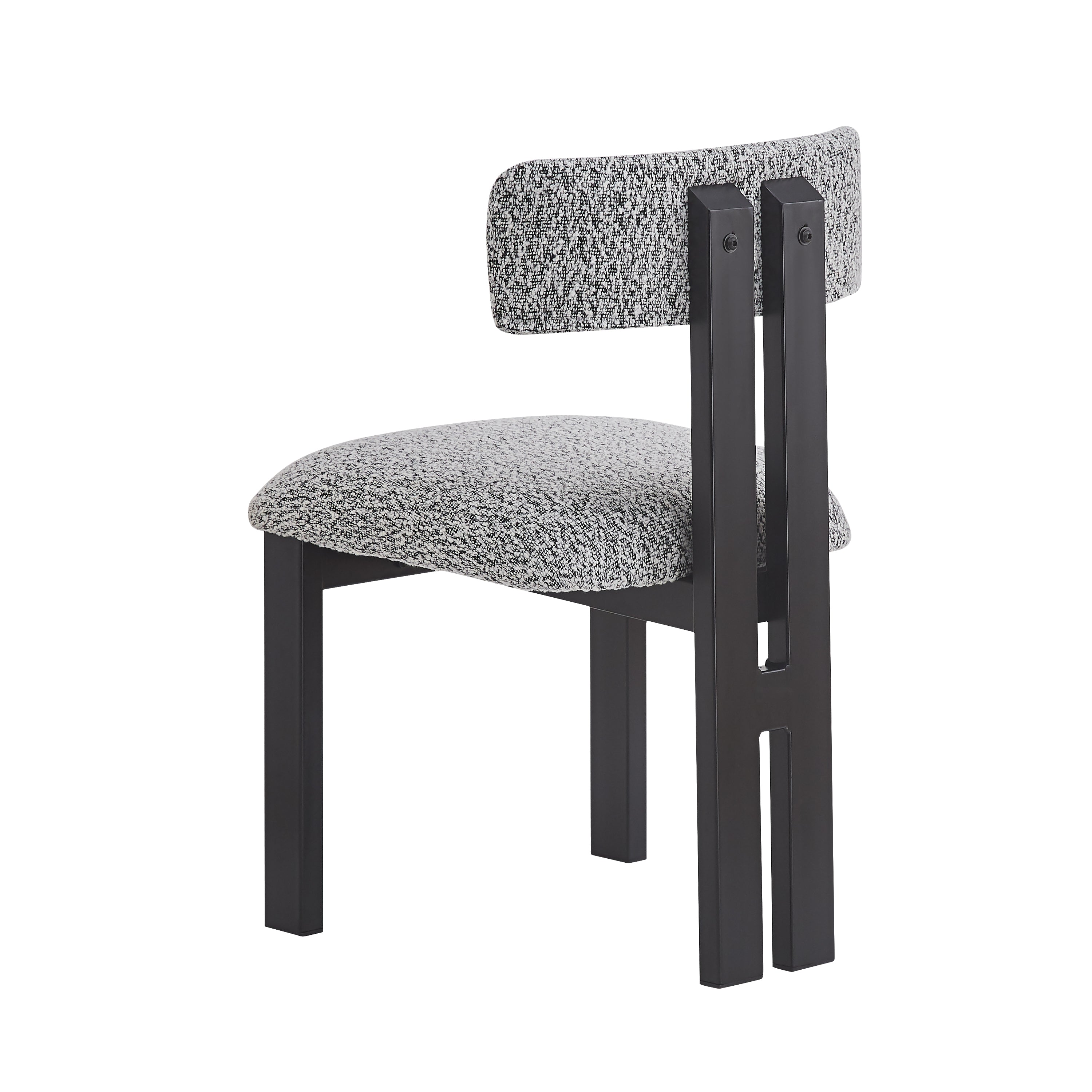Upholstered Armless Dining Chairs Set Of 2