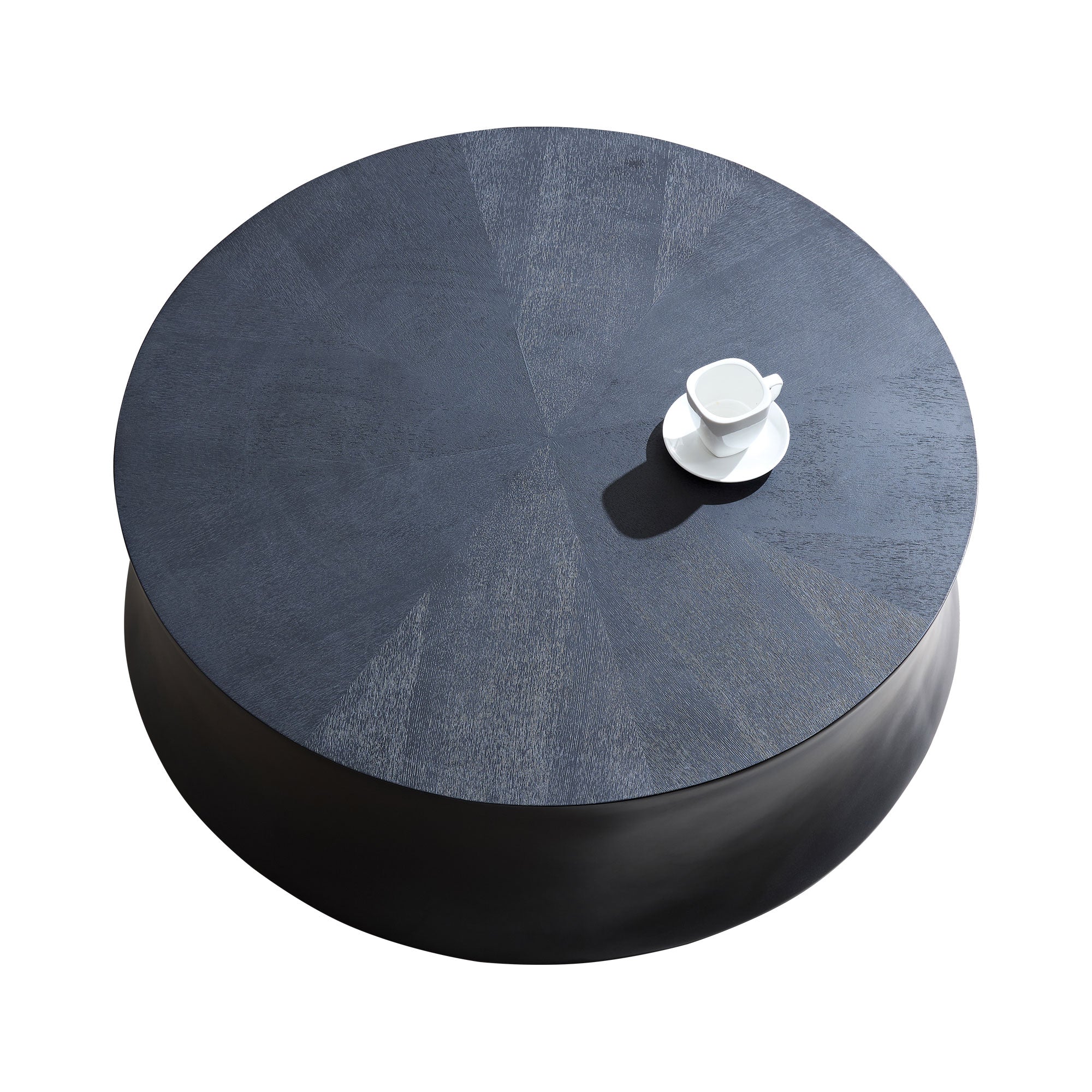 35.43 Inch Modern Round Coffee Table