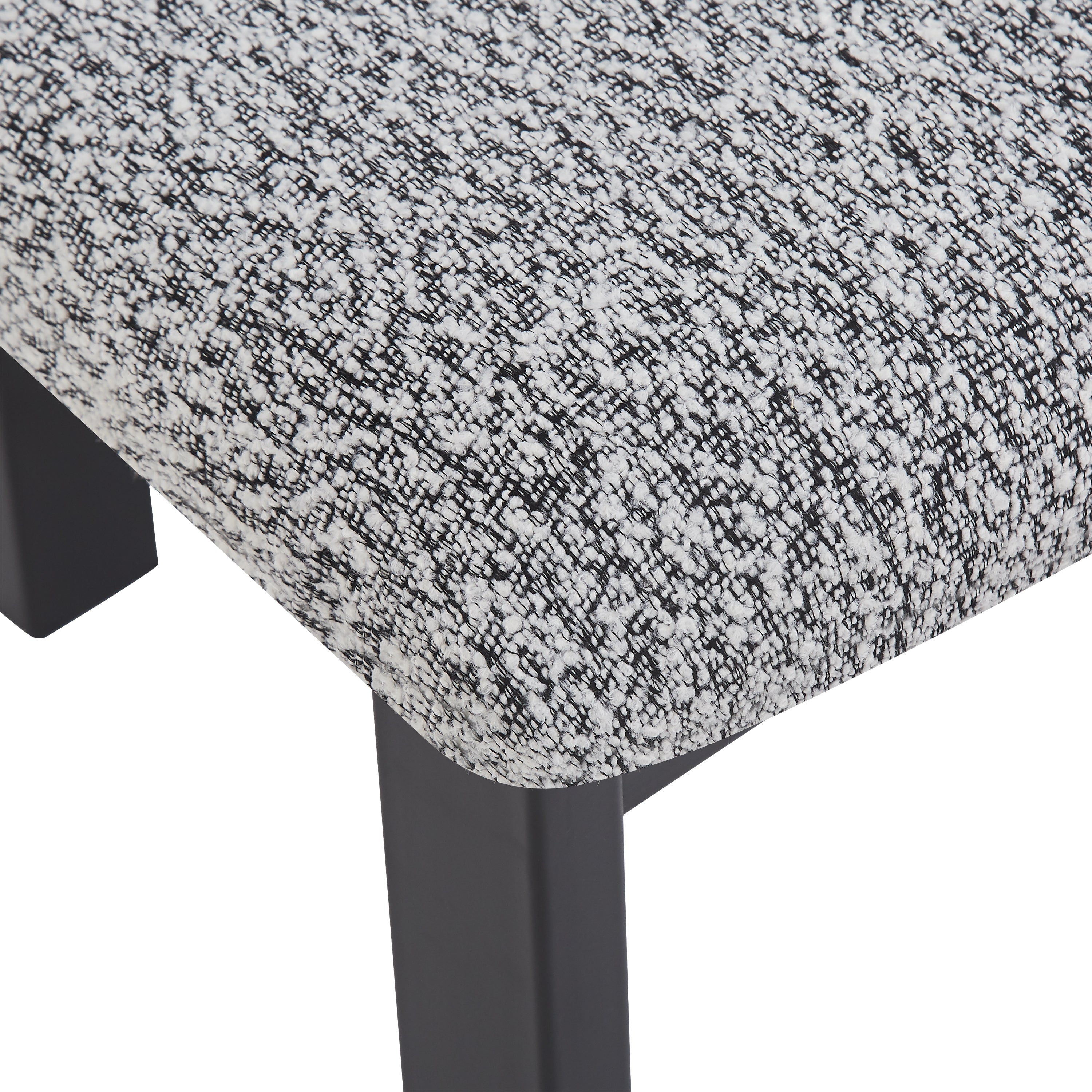 Upholstered Armless Dining Chairs Set Of 2