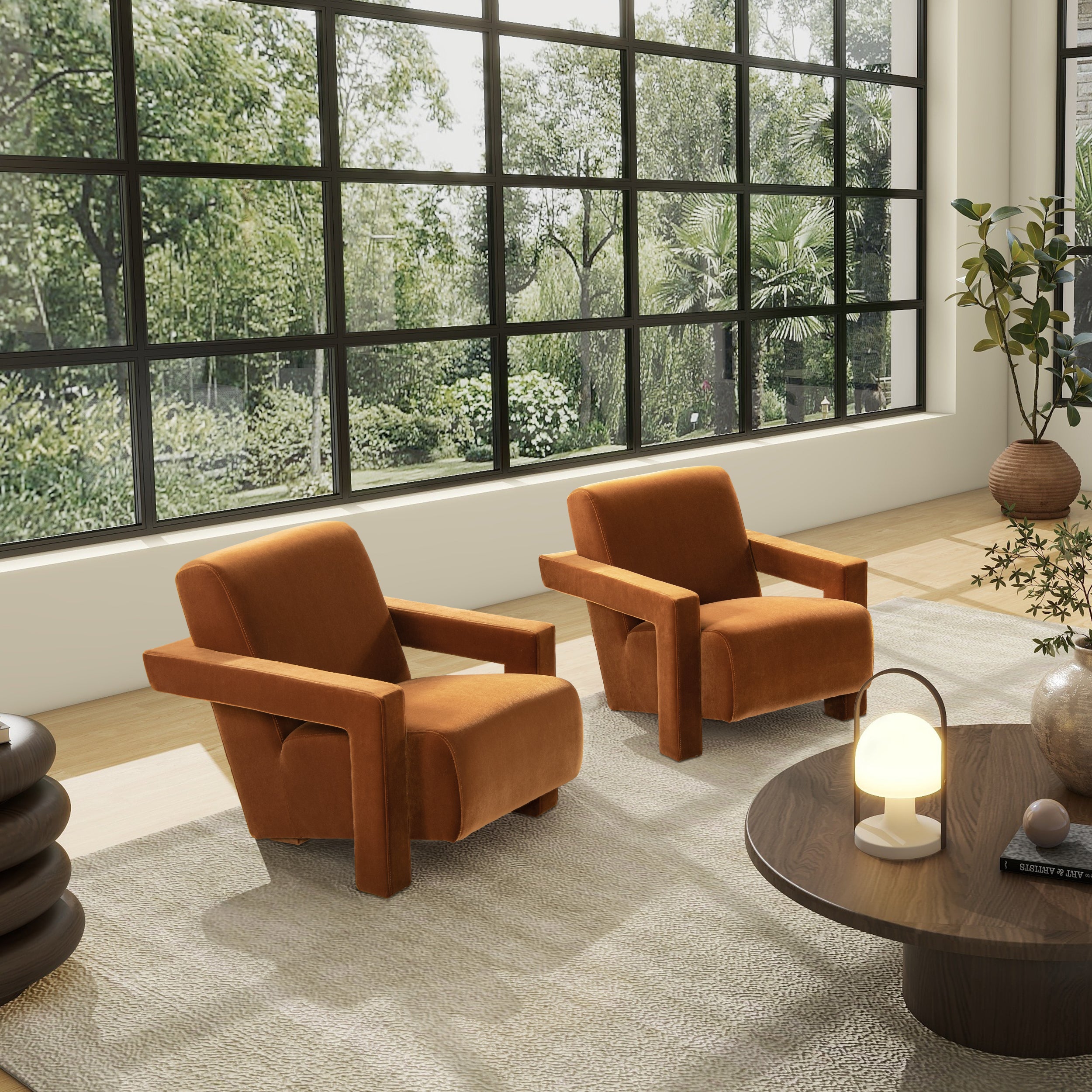 28.5" Fully Upholstered Accent Arm Chair