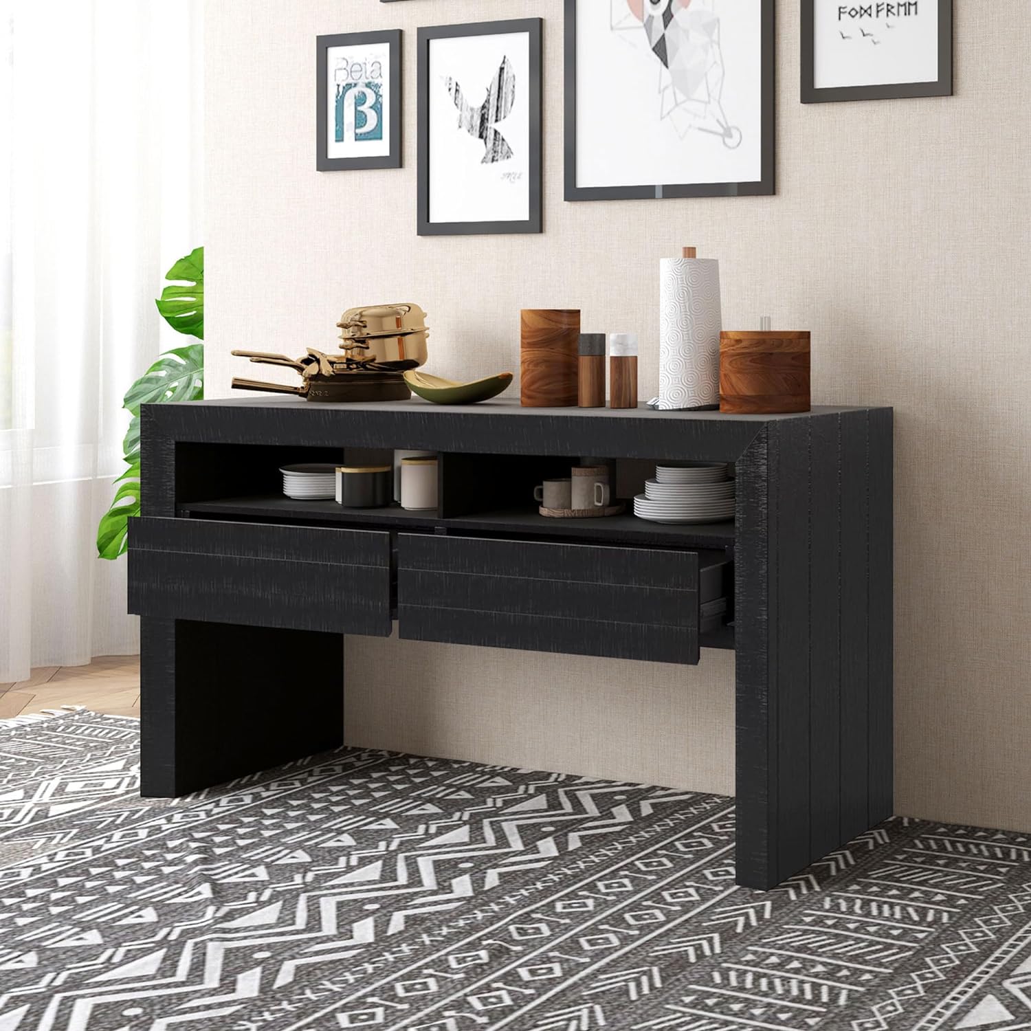 Buffet Cabinet Modern Farmhouse