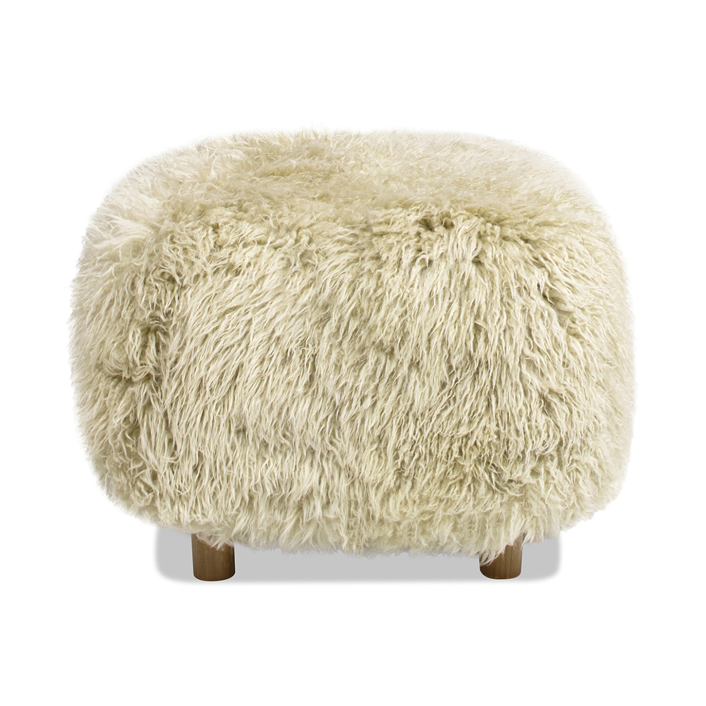 Genuine Sheepskin Fur Split Back Natural Blonde Collection – Dining Chair, Bar Stool, Accent Arm Chair, Loveseat & Ottoman