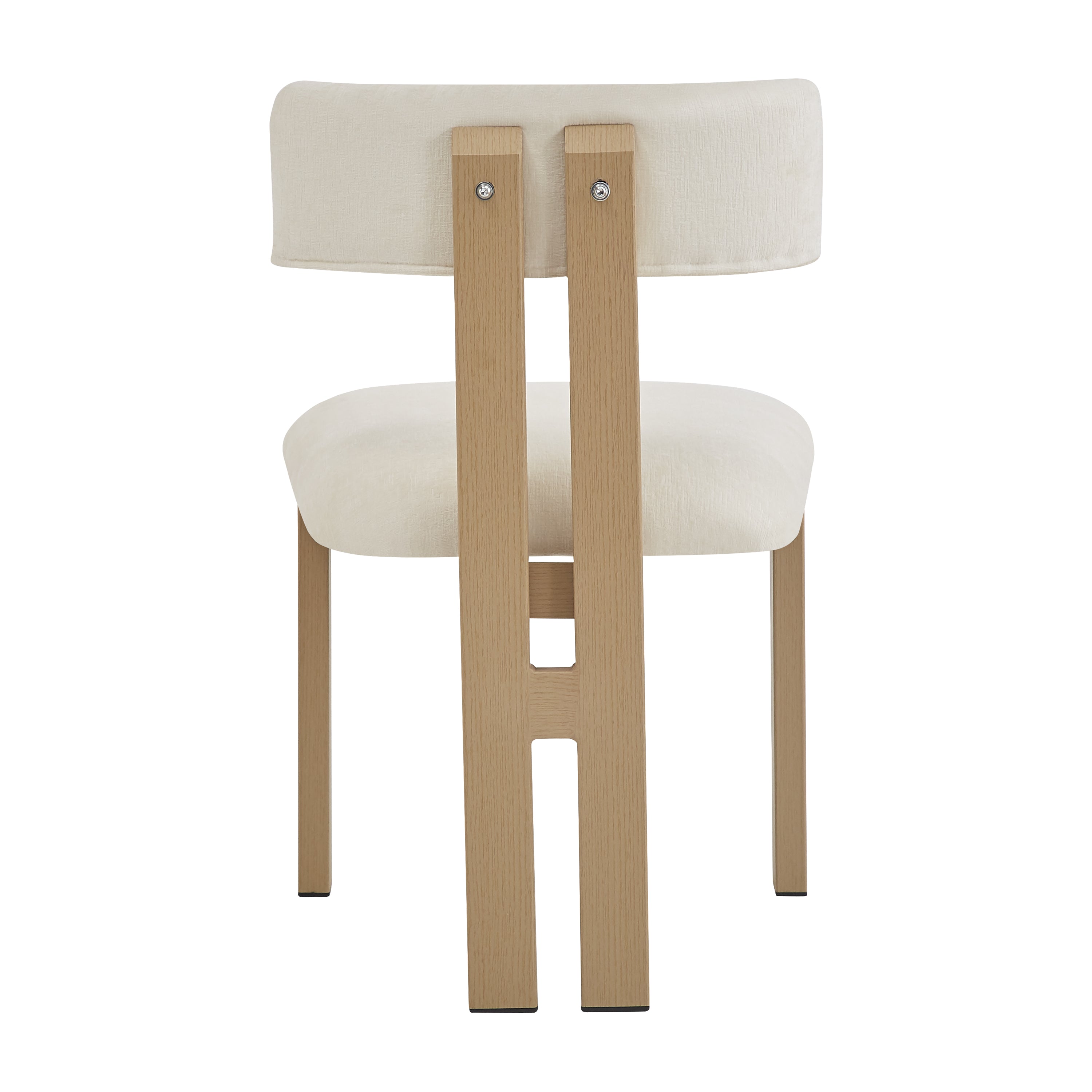 Upholstered Armless Dining Chairs Set Of 2
