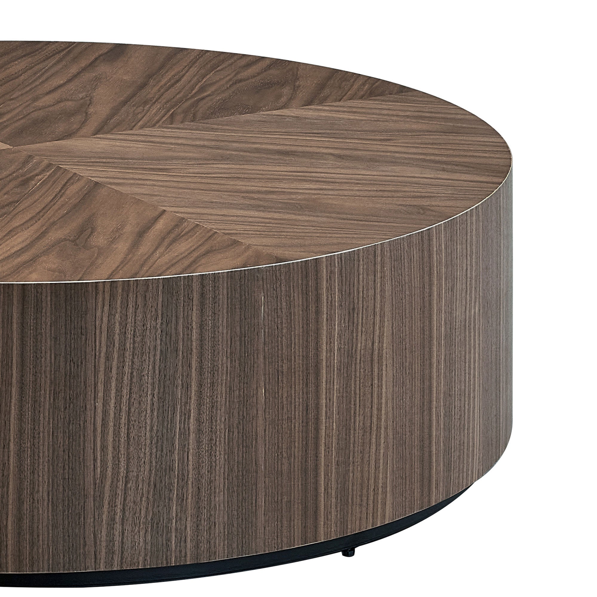 35.43 Inch Modern Round Coffee Table