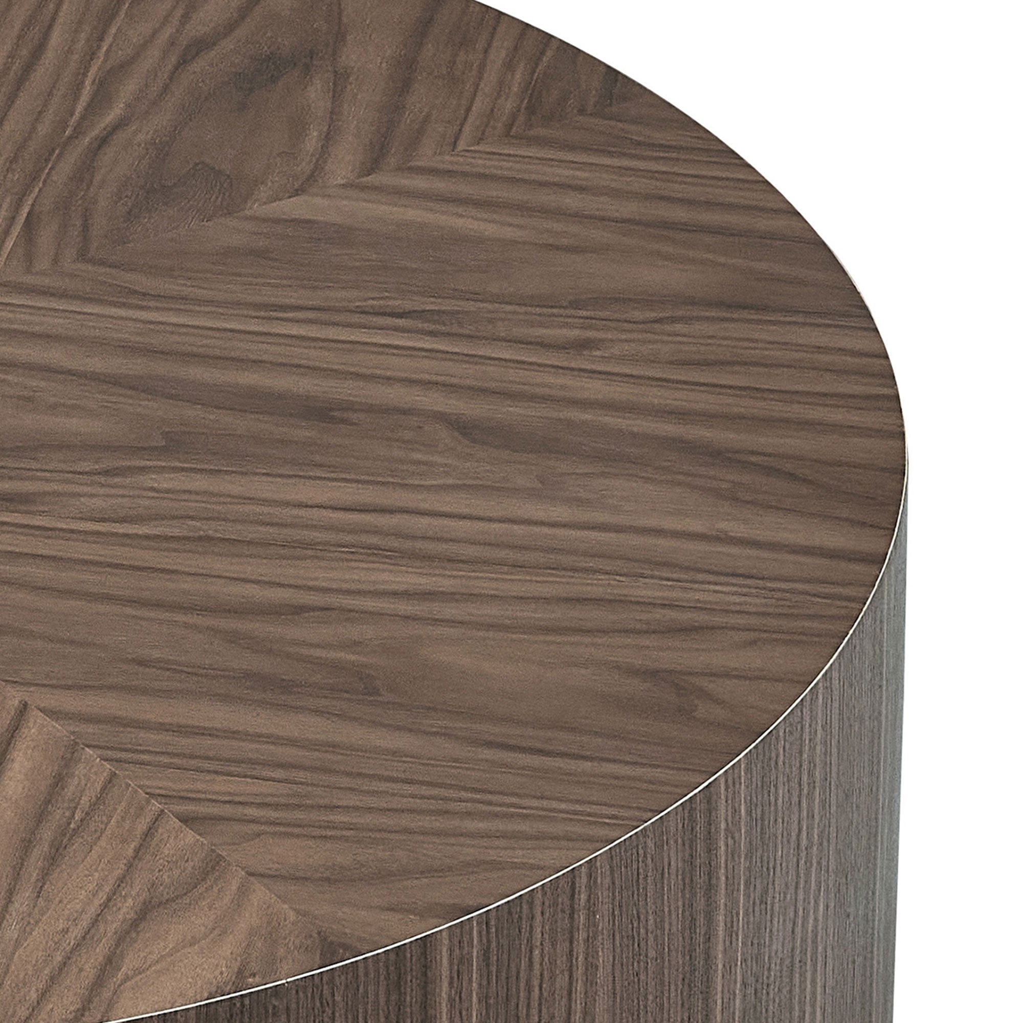 35.43 Inch Modern Round Coffee Table
