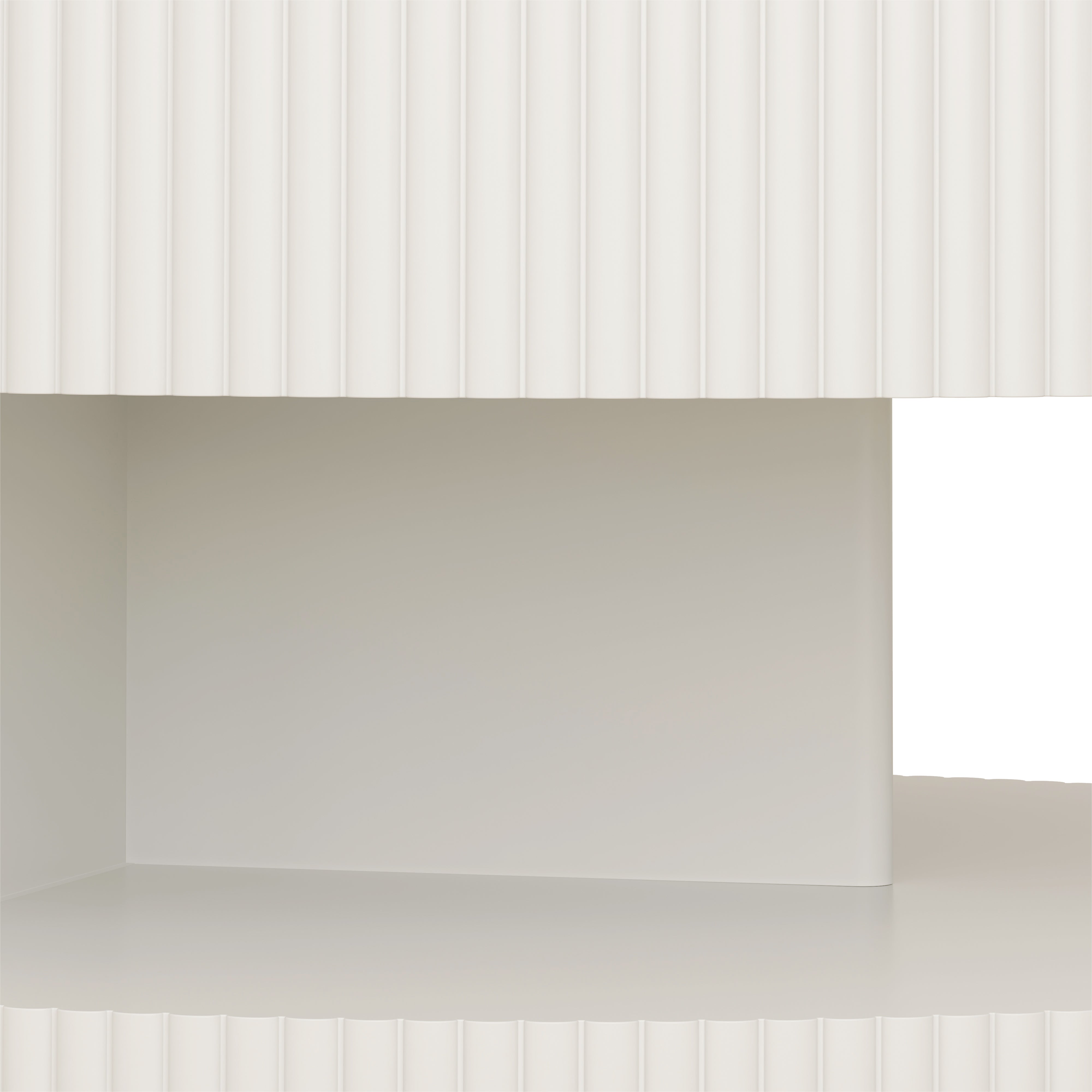 Living Room Coffee Table - 31.5'', Round with Storage