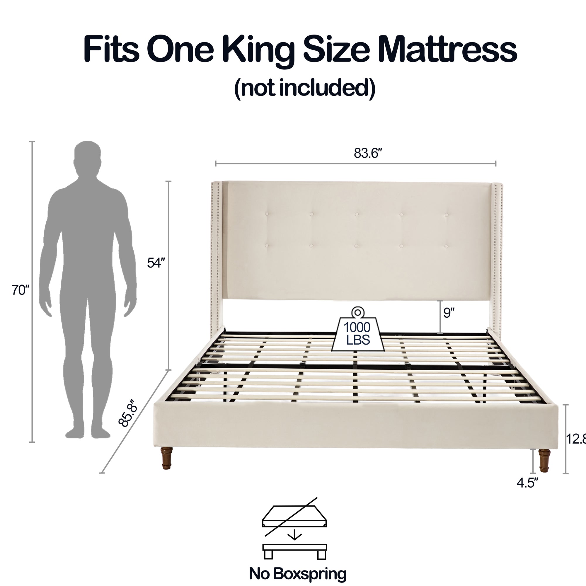 Upholstered  Bed Frame