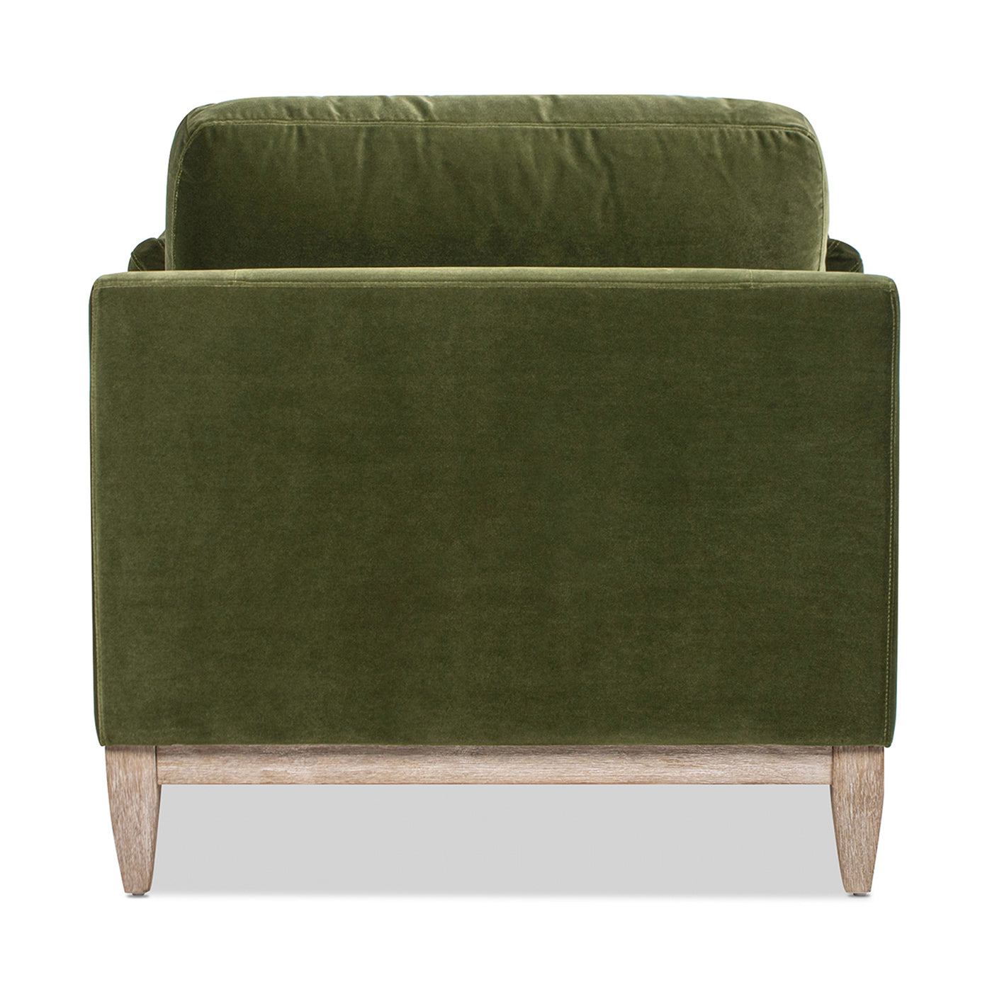 Olive Green Performance Velvet Sofa Chaise Lounge Chair and  Accent Arm Chair
