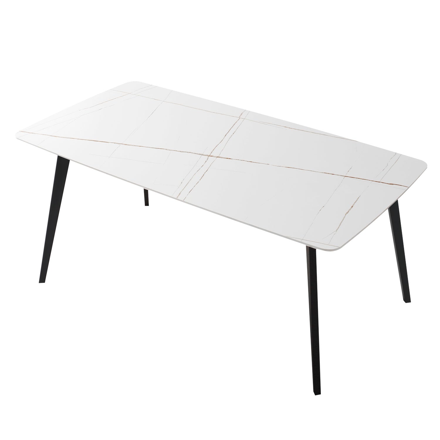 Porcelain Dining Table White
