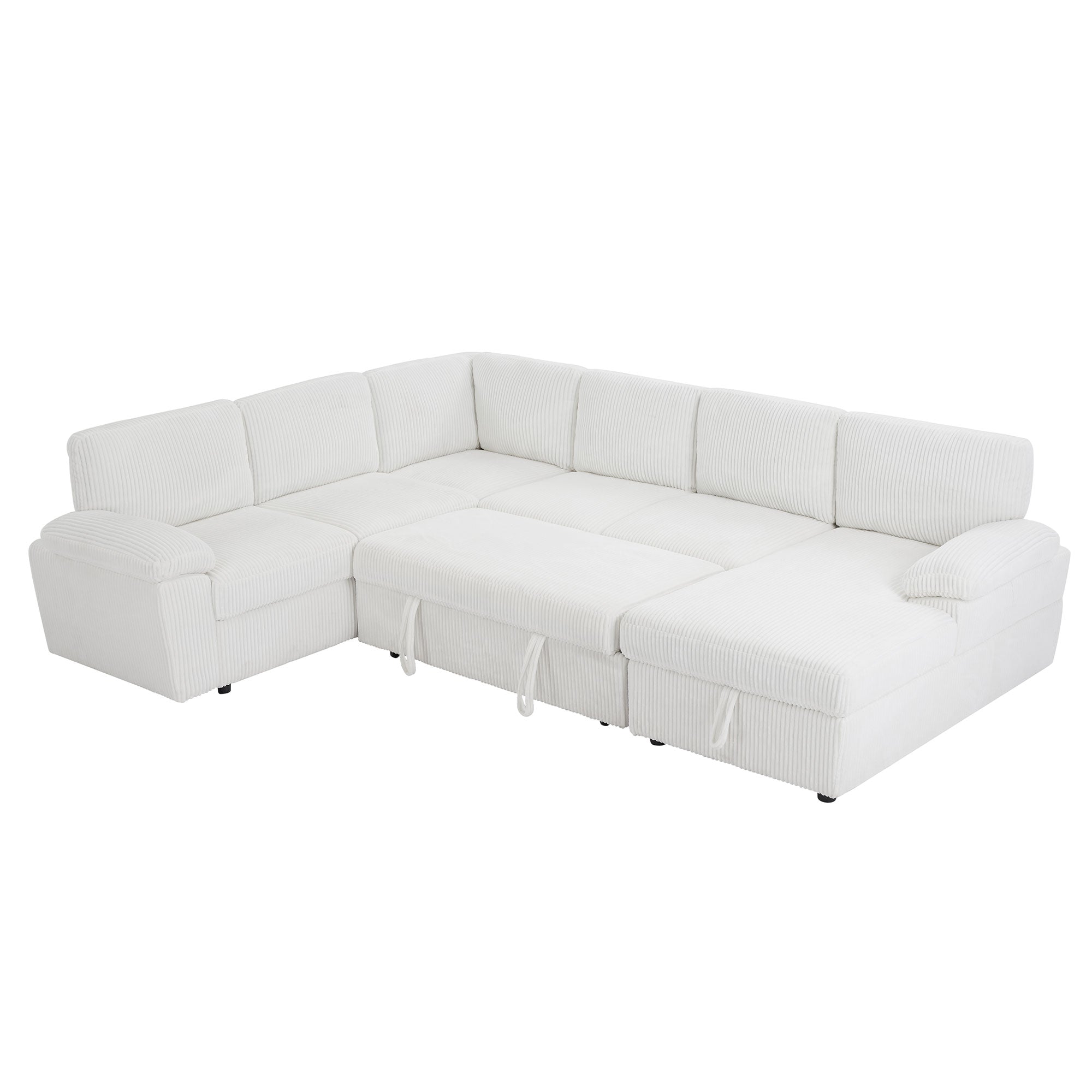Oversized Modular Storage Sectional Sofa Couch for Living Room