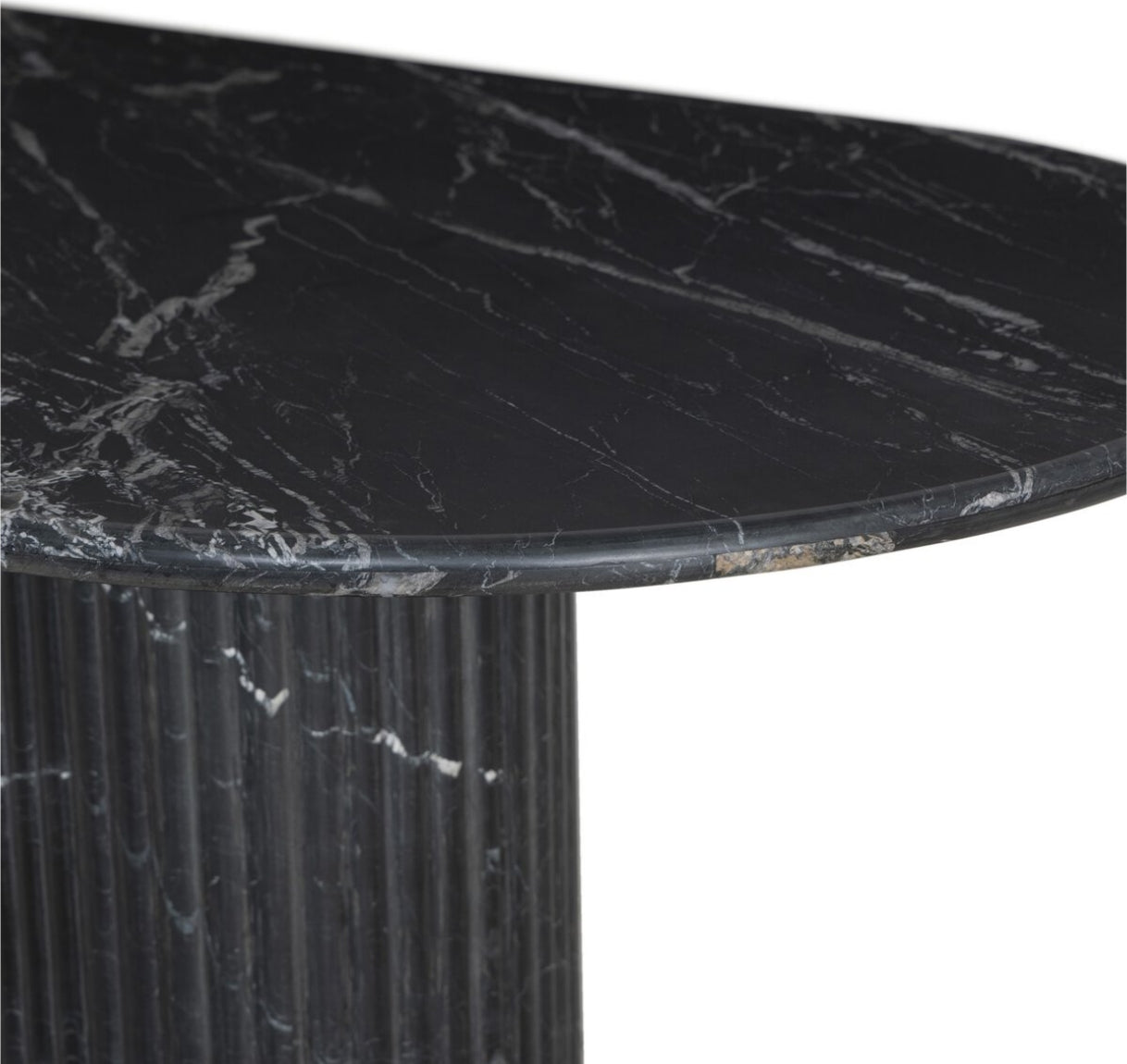 Oranda Dining Table Black Marble