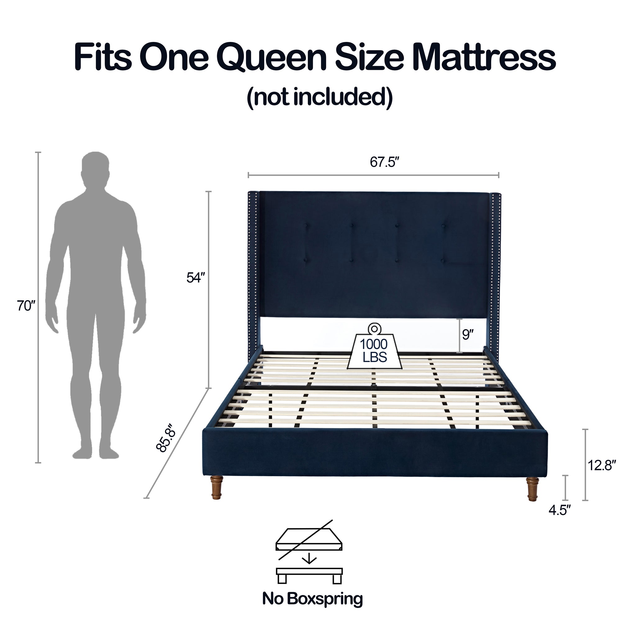 Upholstered  Bed Frame