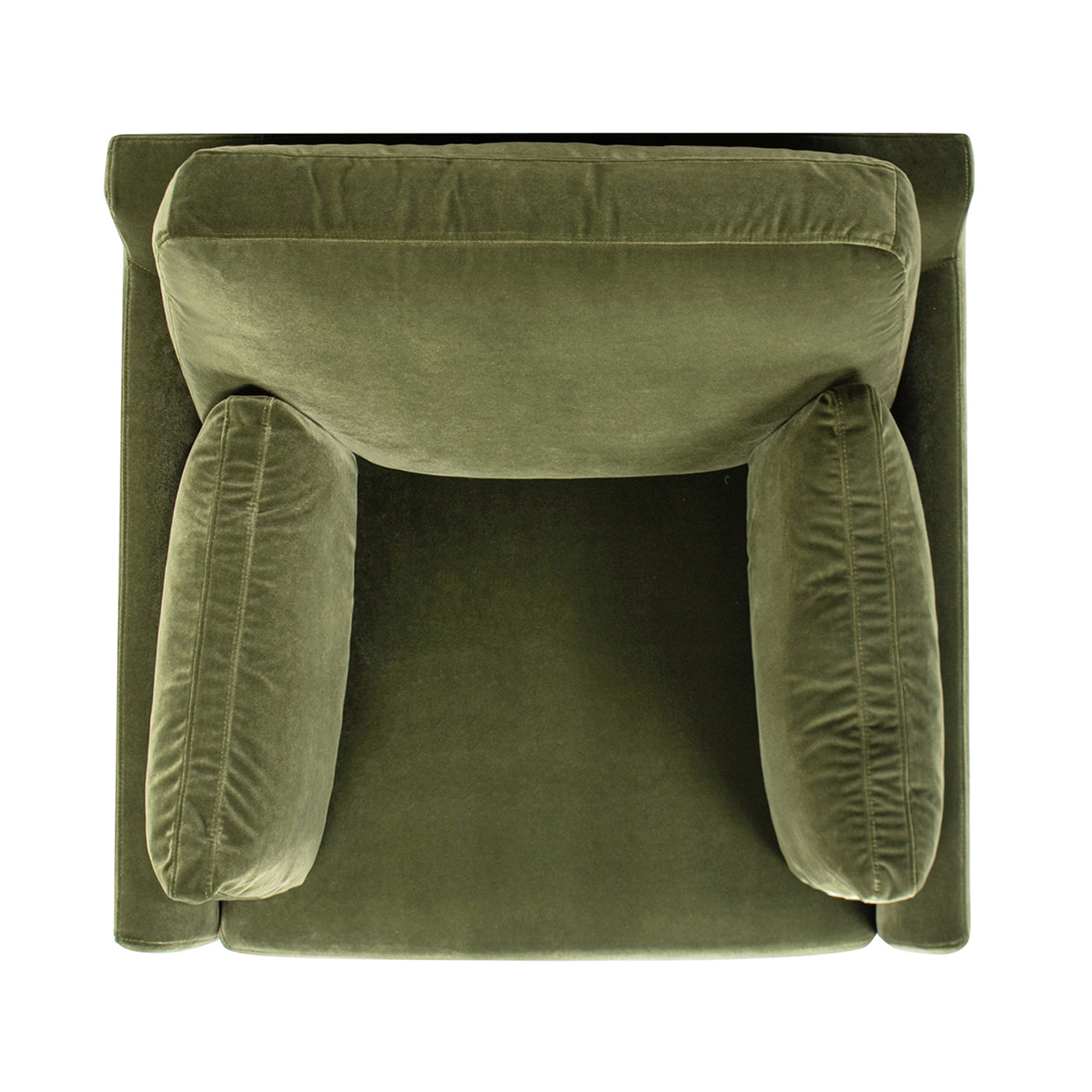 Olive Green Performance Velvet Sofa Chaise Lounge Chair and  Accent Arm Chair