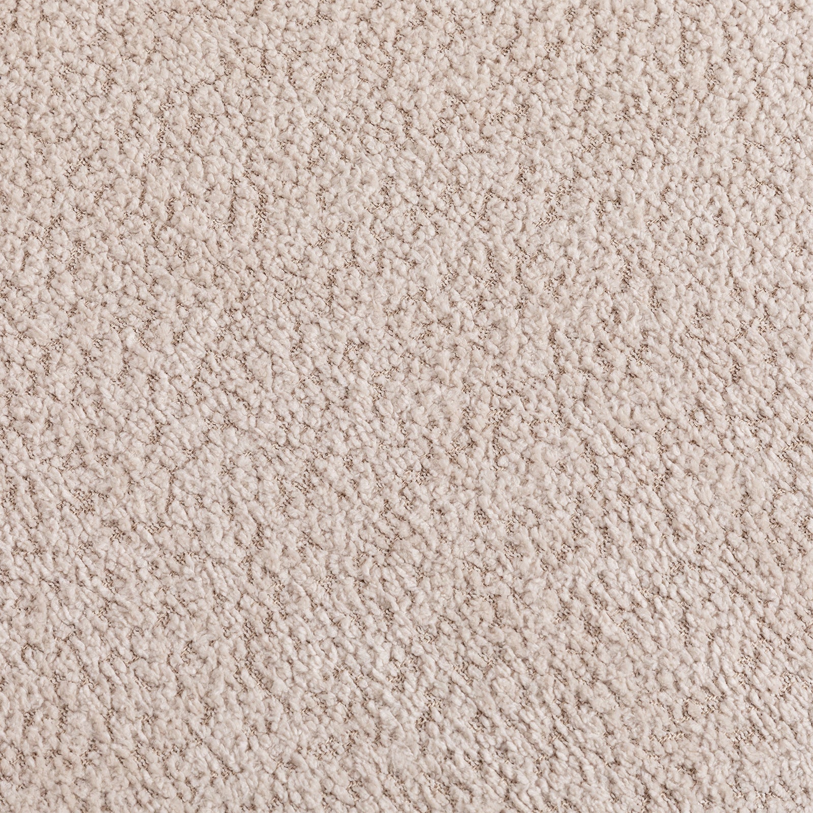 Living Room Armchair: Boucle Upholstered Single Cloud Couch in Japandi Style