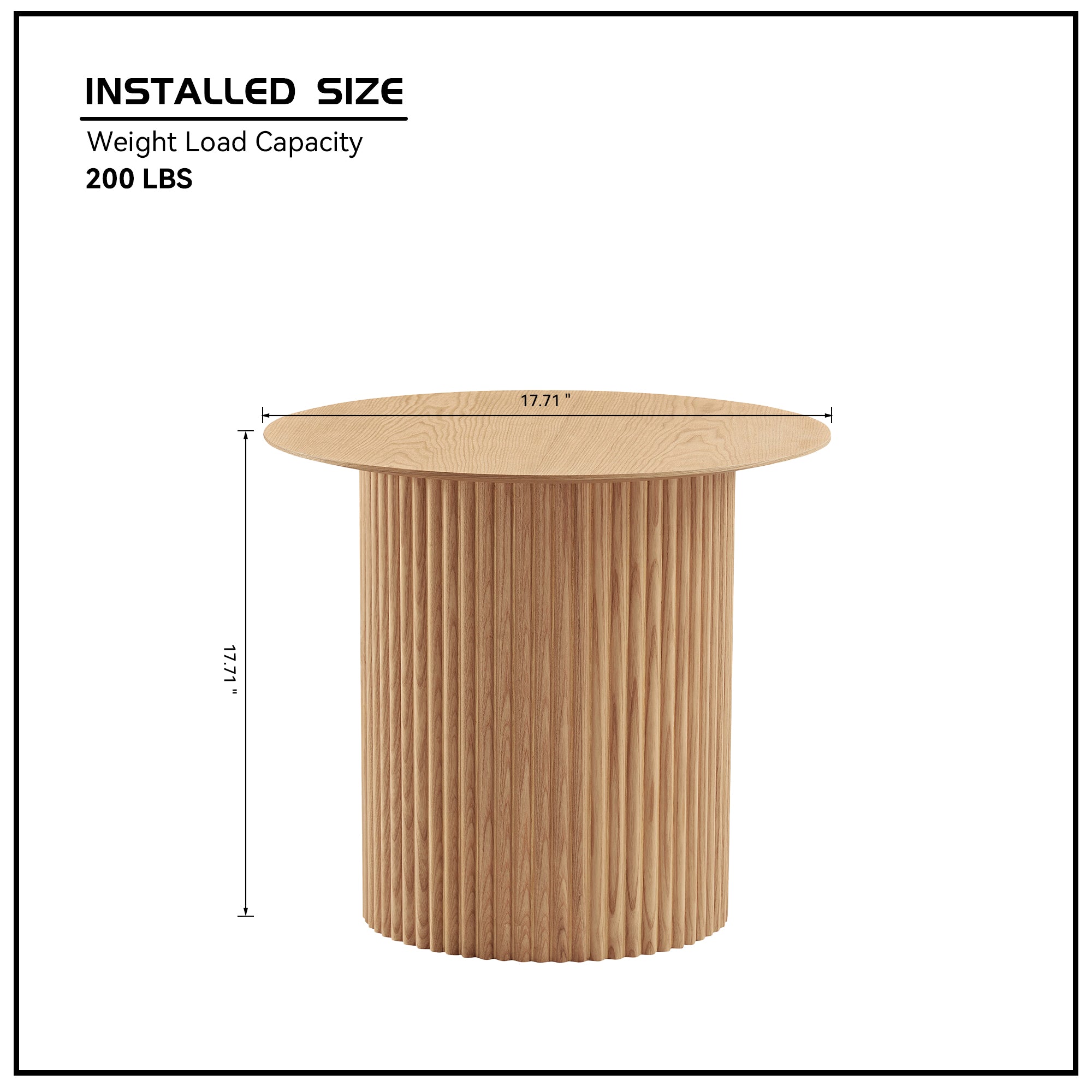 Mid-Century Modern Round Table