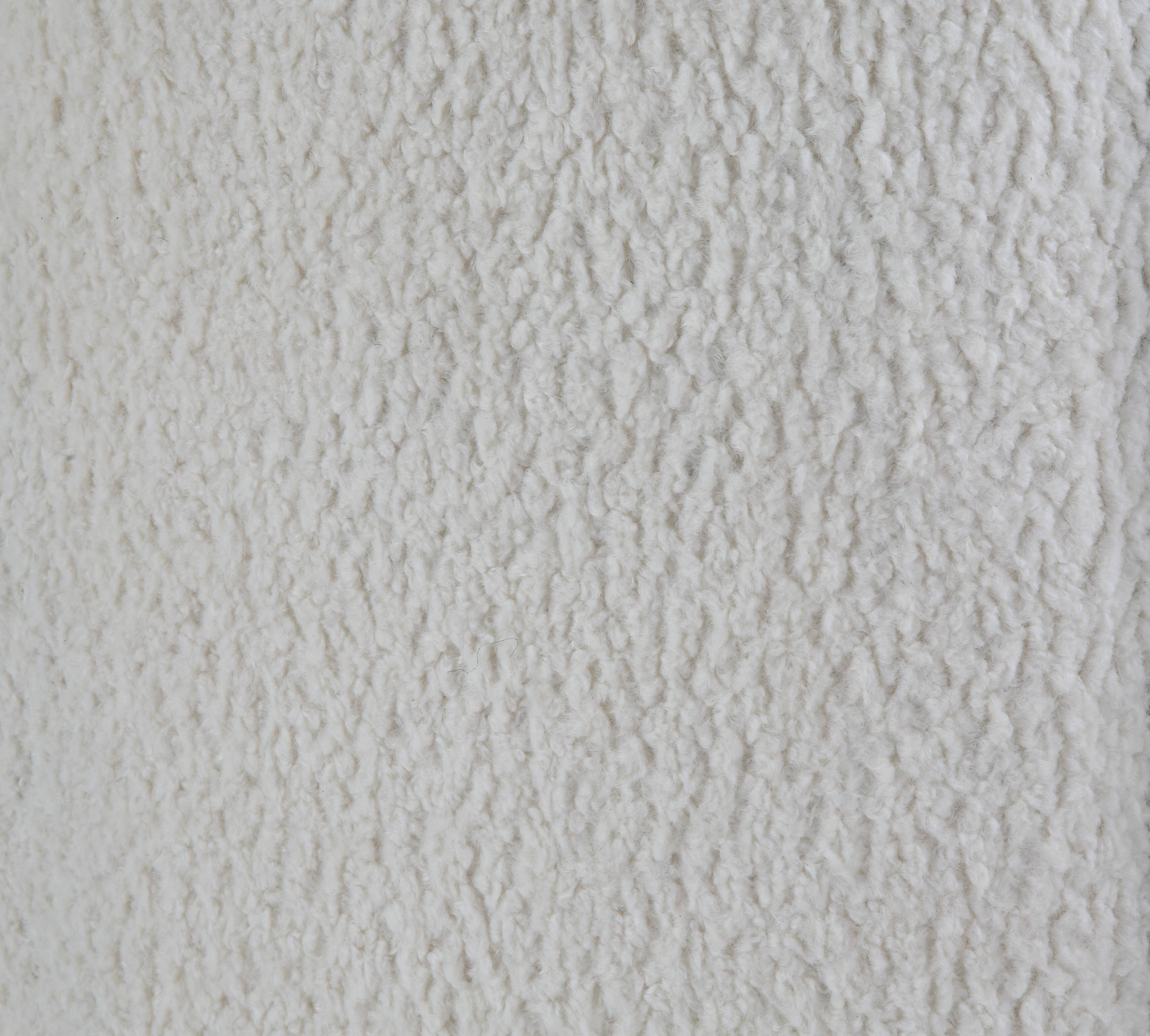 Osmash White Teddy Sherpa Sofa