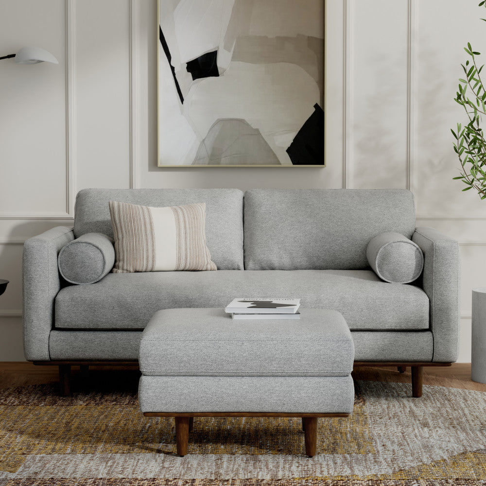 Morrison 72-inch Sofa and Ottoman