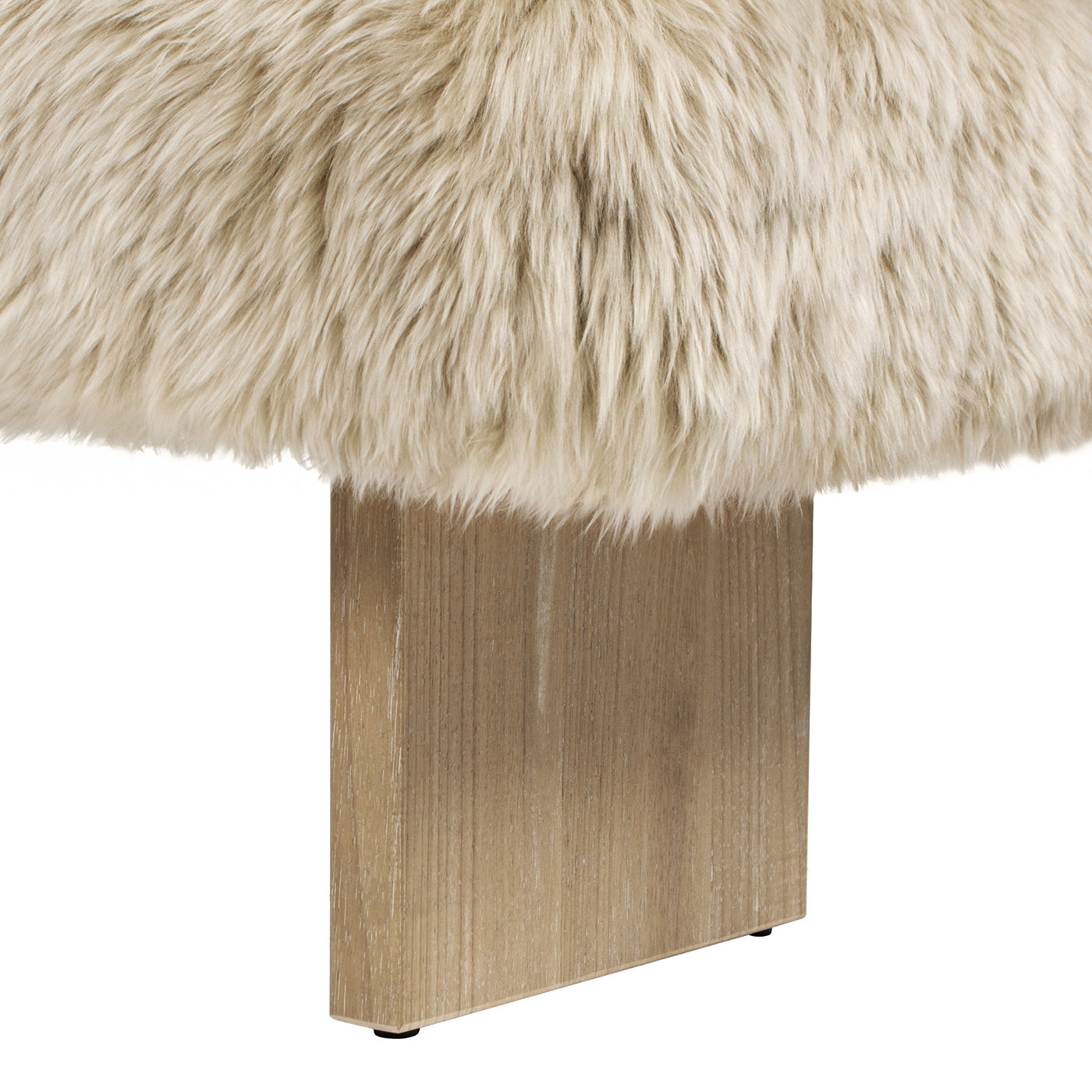 Genuine Sheepskin Fur Split Back Natural Blonde Collection – Dining Chair, Bar Stool, Accent Arm Chair, Loveseat &amp; Ottoman
