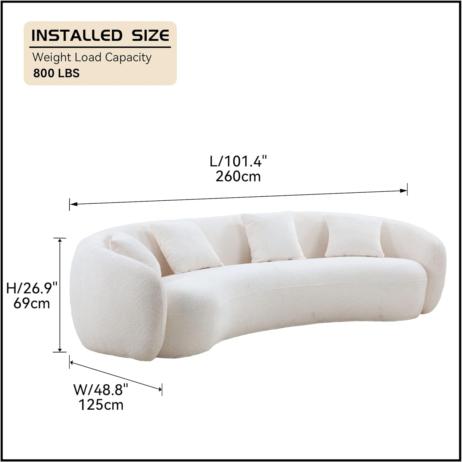 Curved Sofa