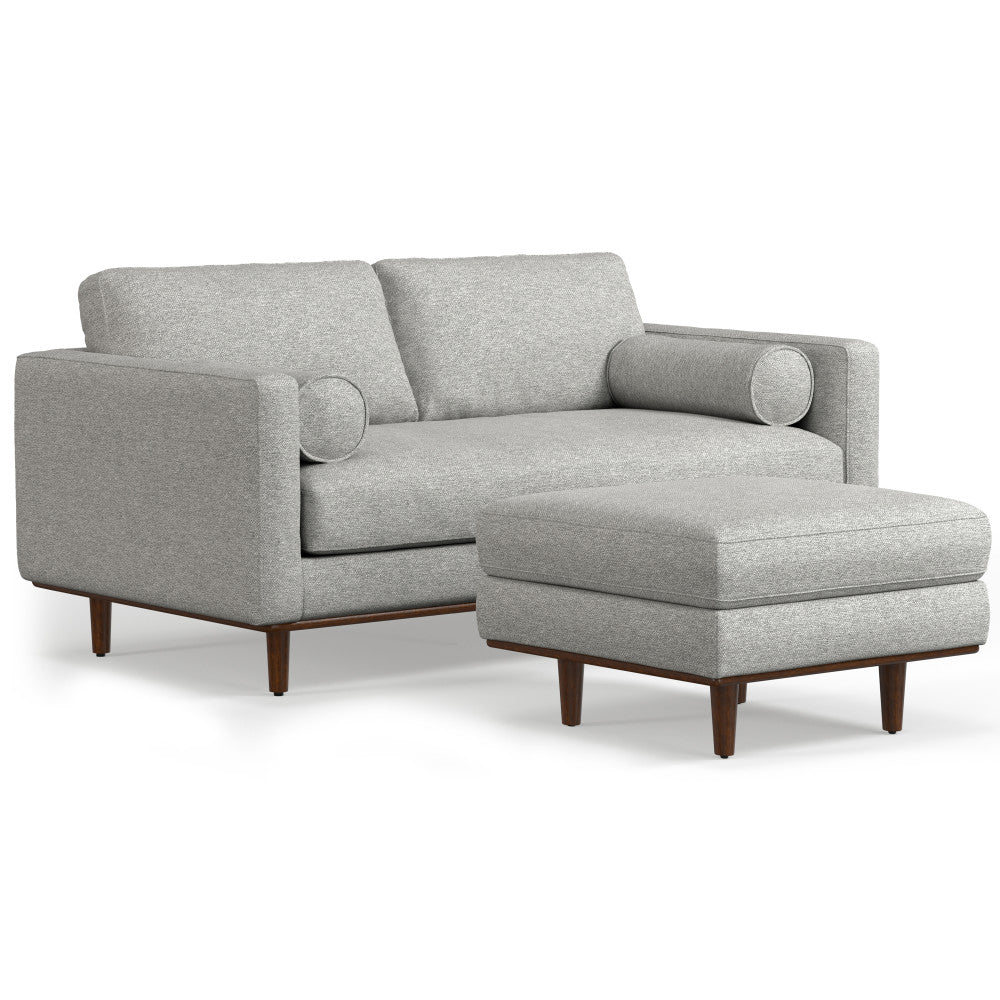 Morrison 72-inch Sofa and Ottoman