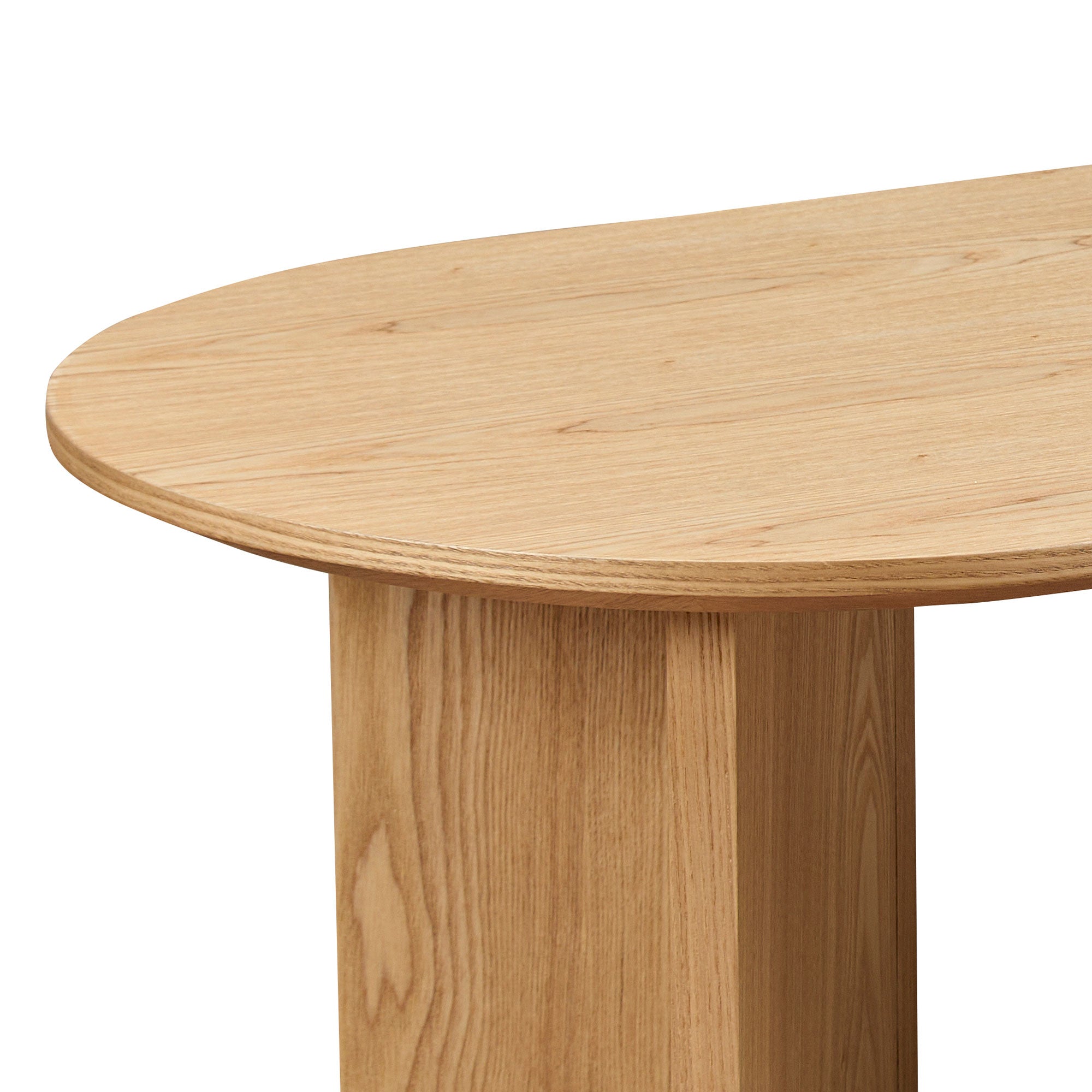 MDF Oval Coffee Table (39.37 Inches): Ideal for Contemporary Living Rooms