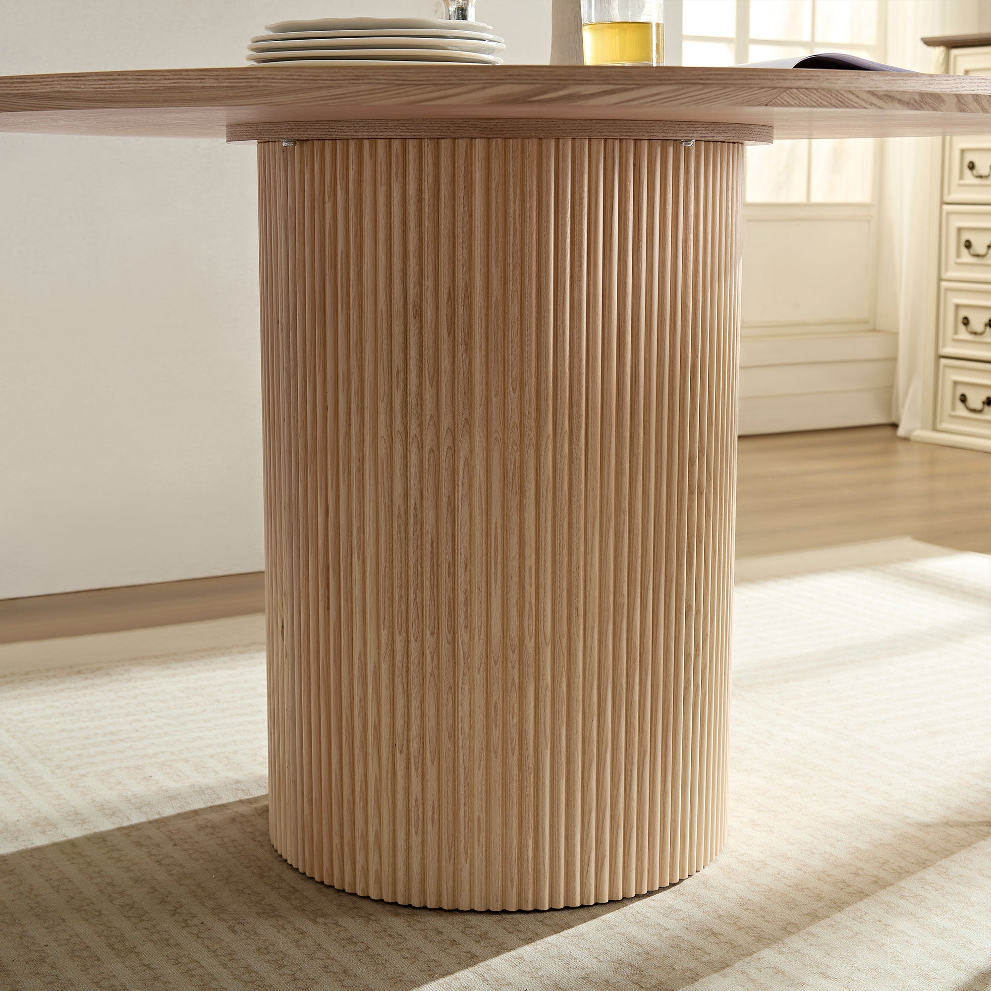 Mid-Century Modern Round Table