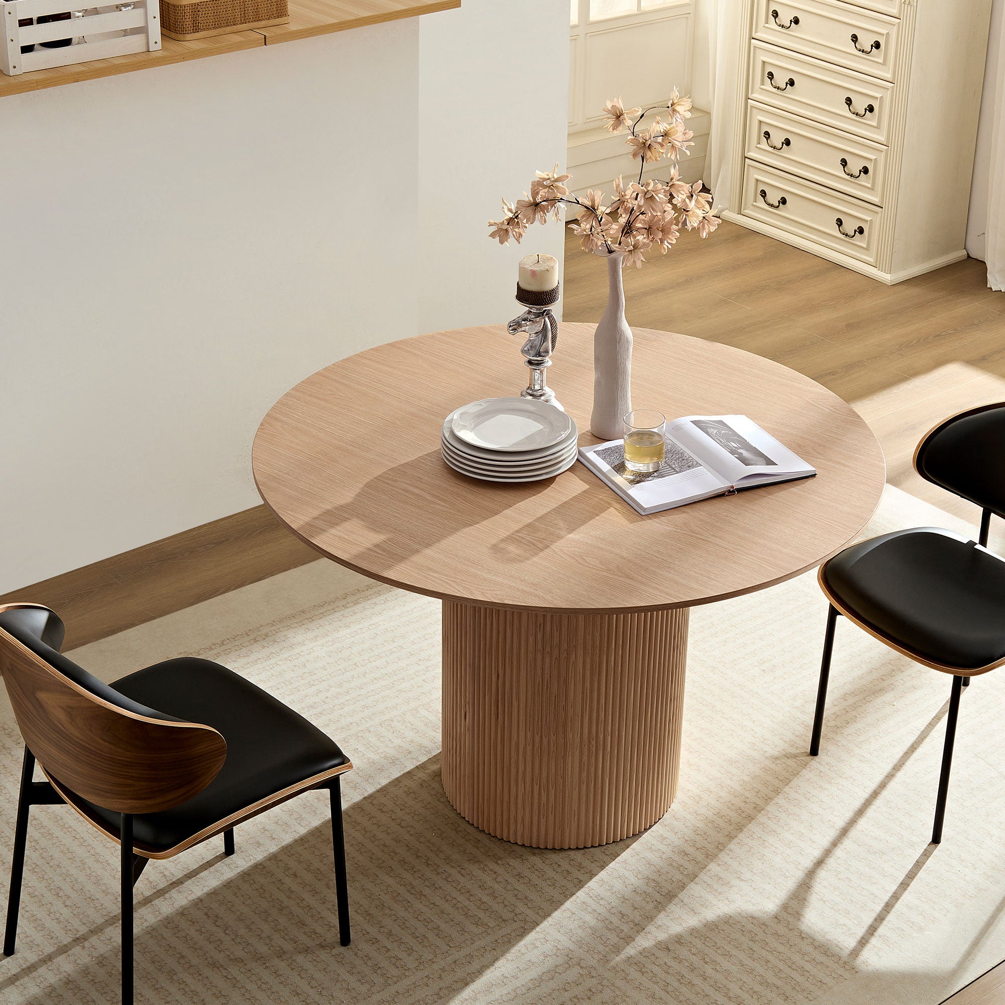 Mid-Century Modern Round Table
