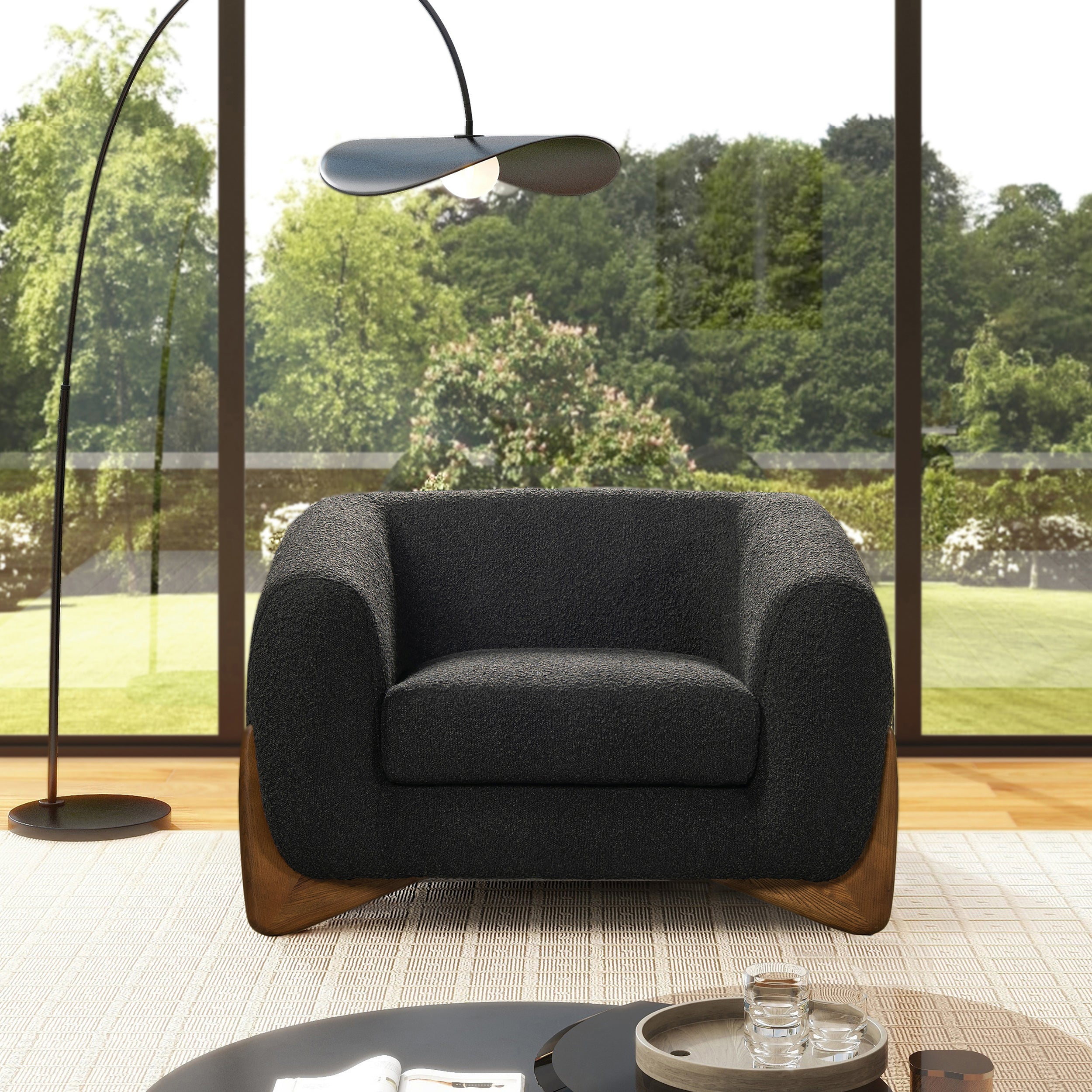 90.5" Sherpa Sofa,44" Sherpa Arm Chair