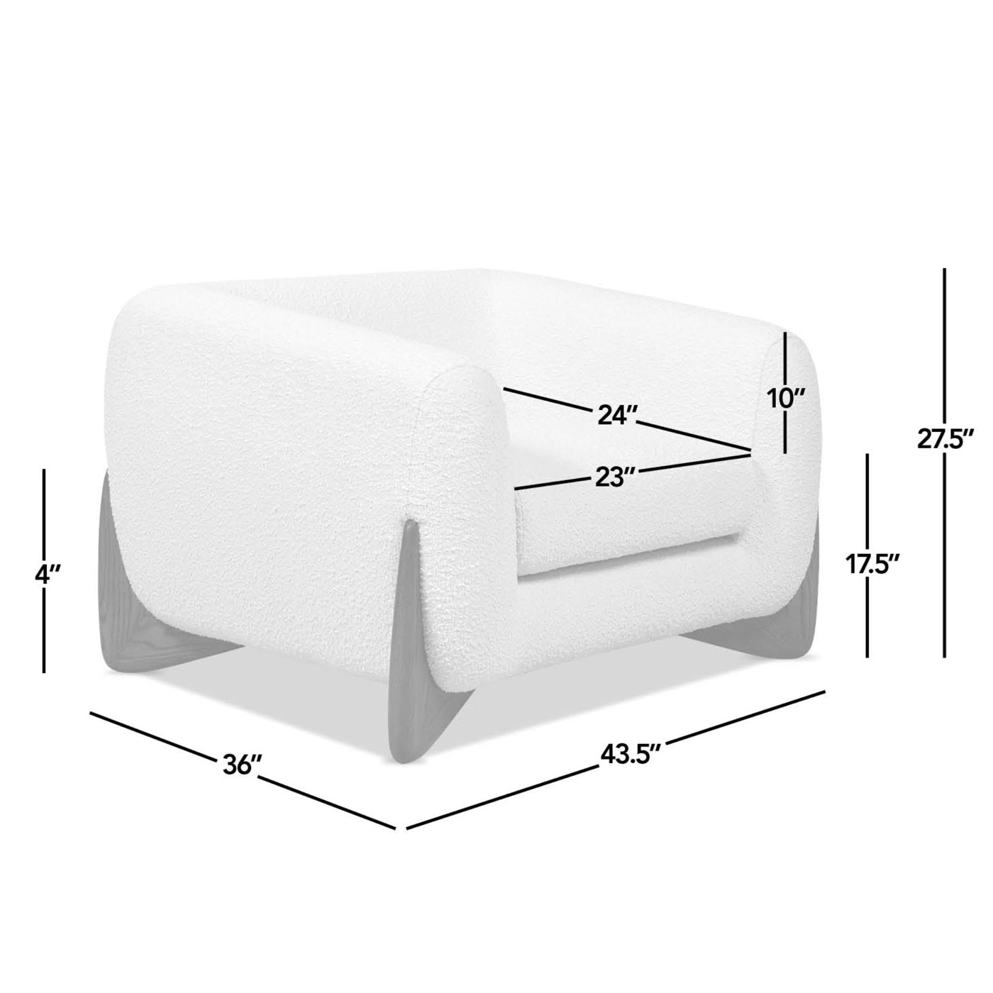 90.5" Sherpa Sofa,44" Sherpa Arm Chair